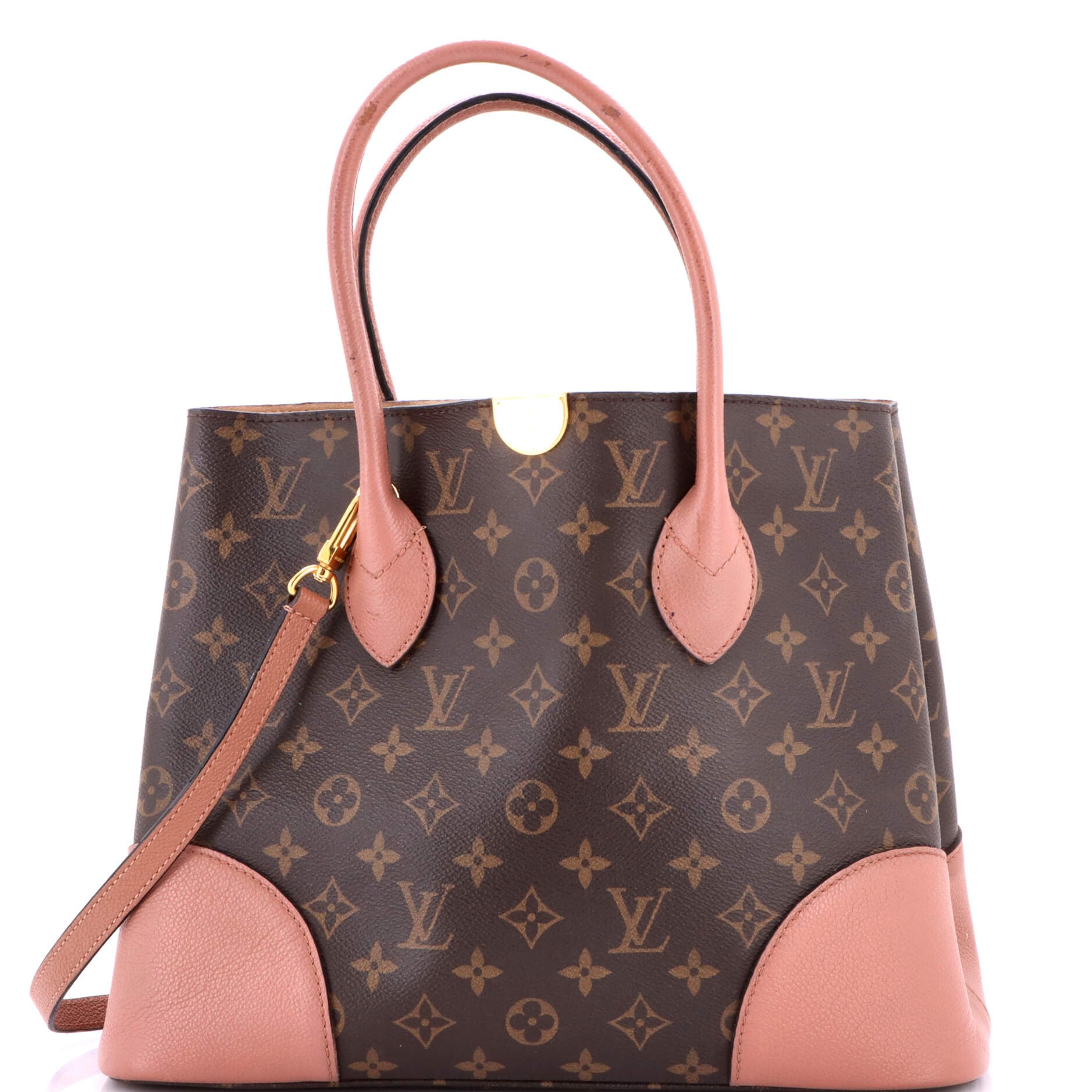 Flandrin Handbag Monogram Canvas and Leather