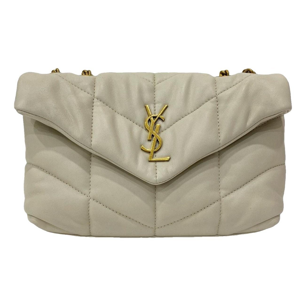Y leather crossbody bag
