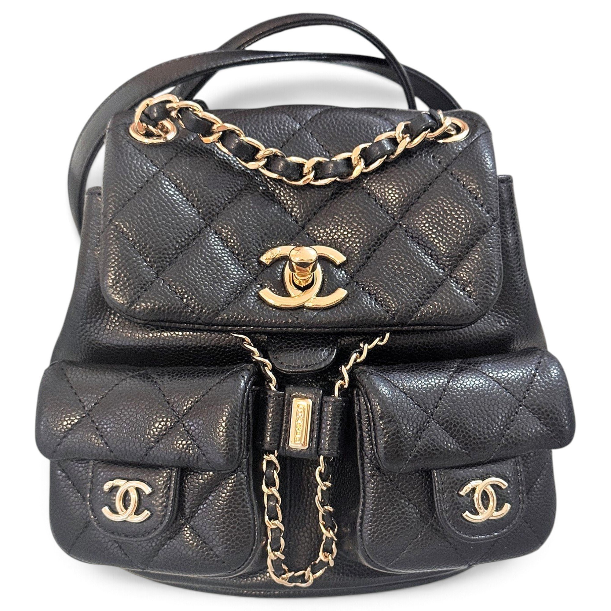 Duma leather backpack