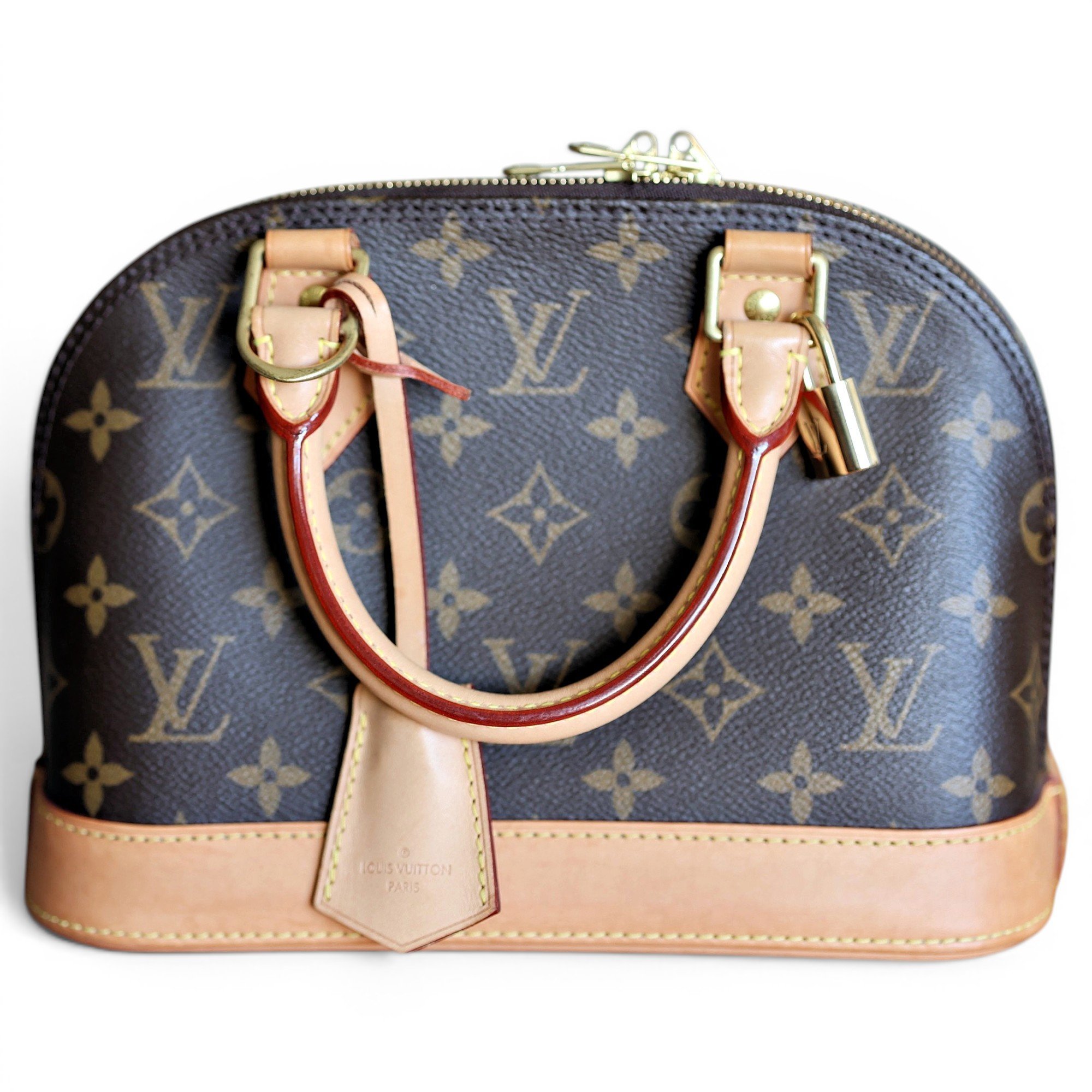 Alma BB leather handbag