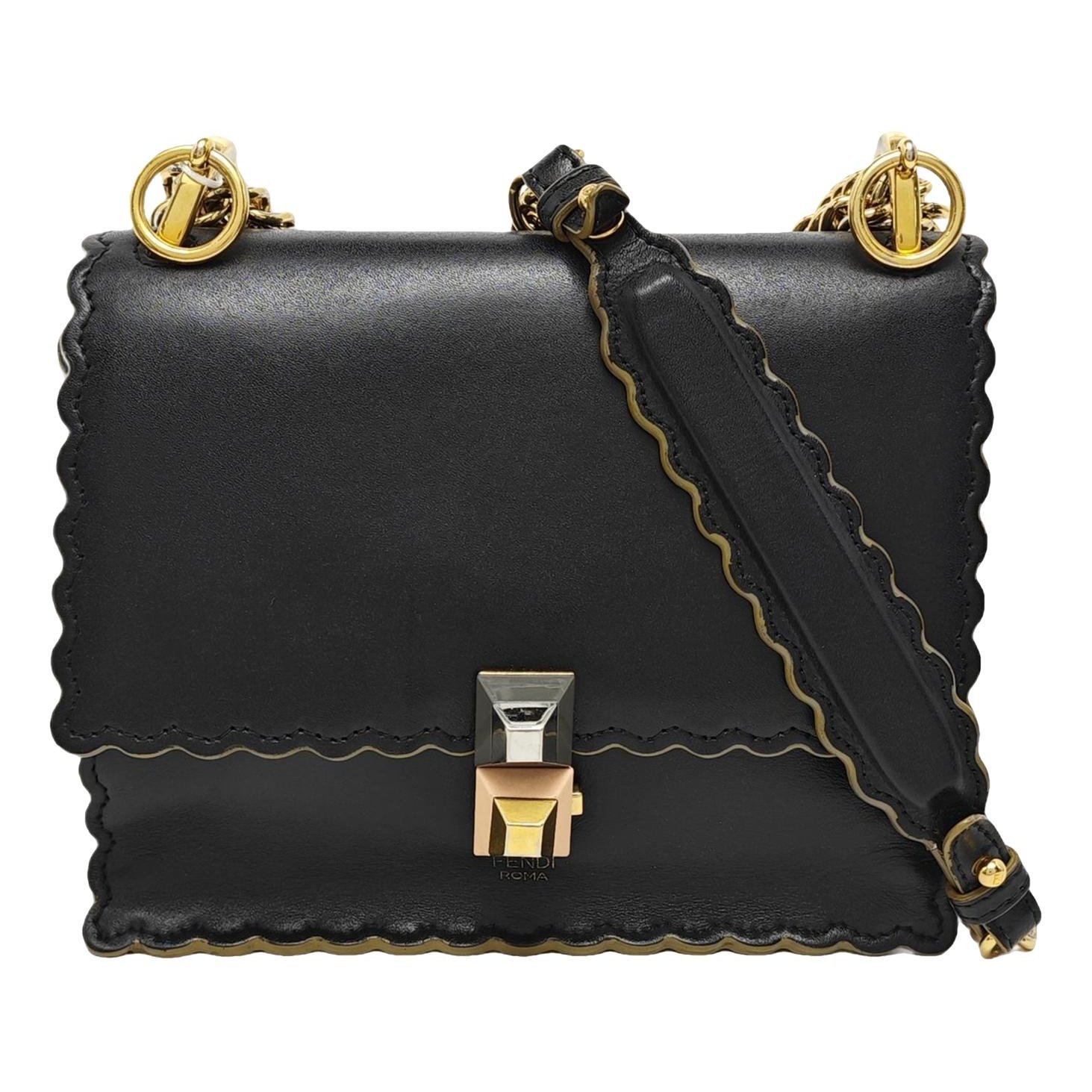 Kan I leather handbag