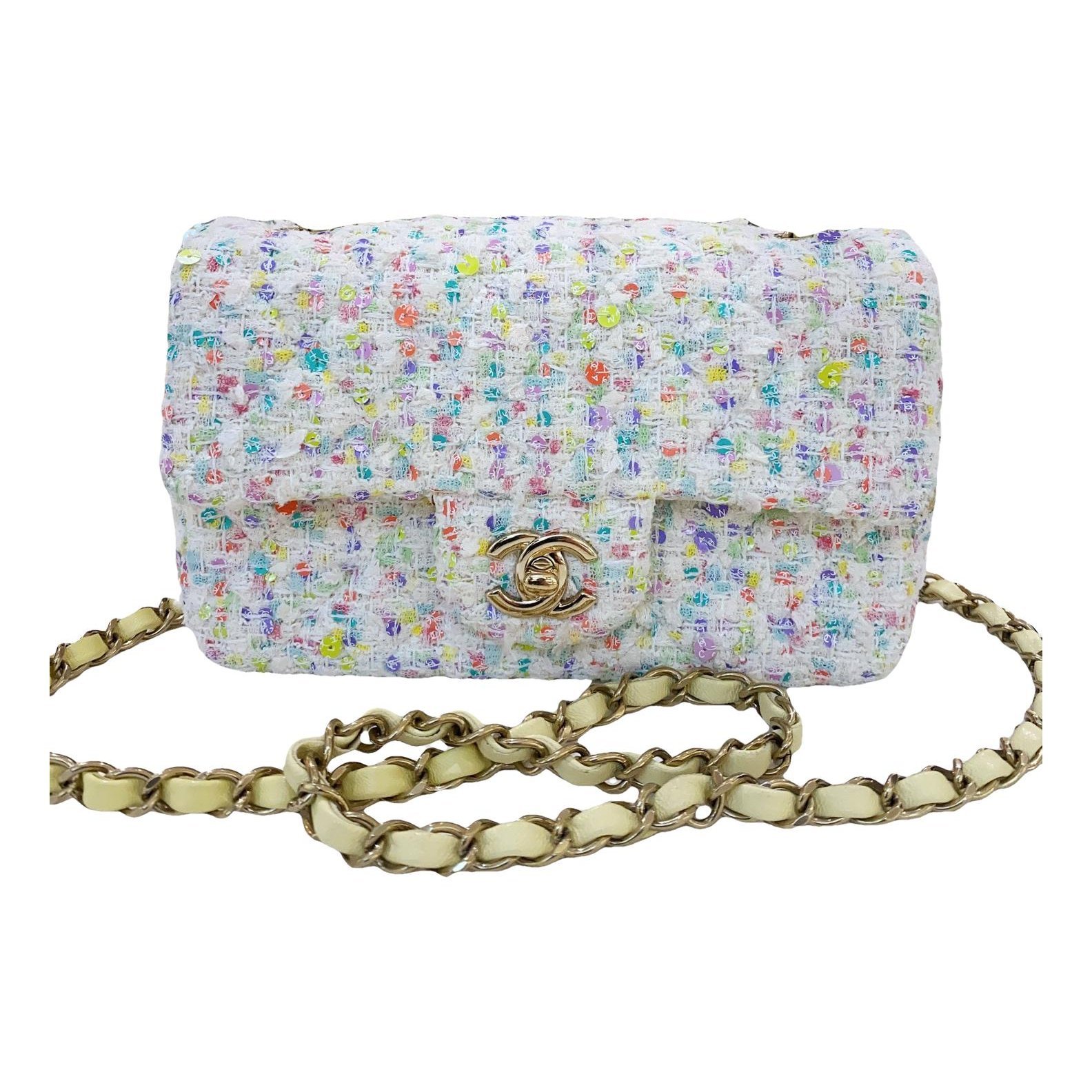Timeless/Classique tweed crossbody bag