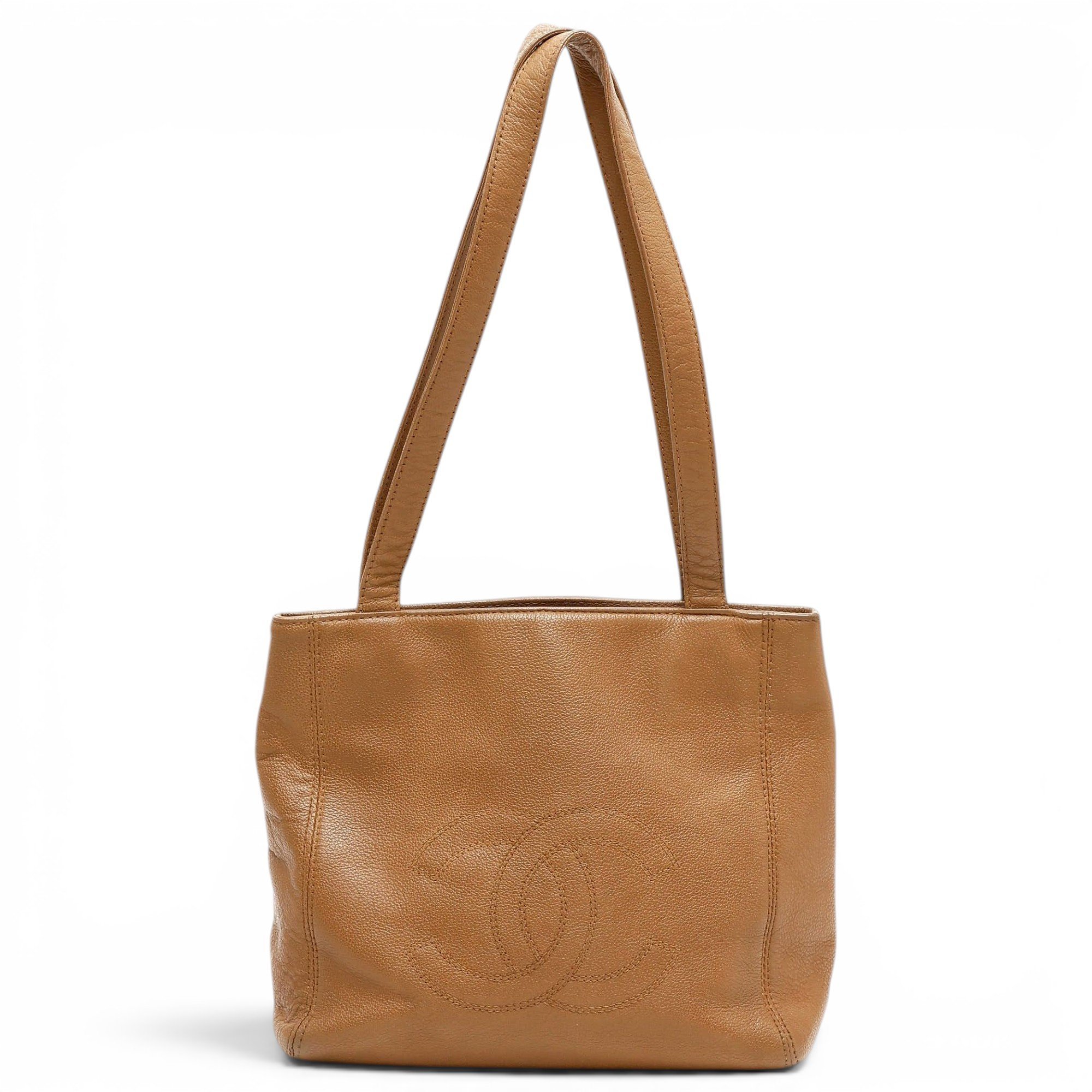 Leather tote