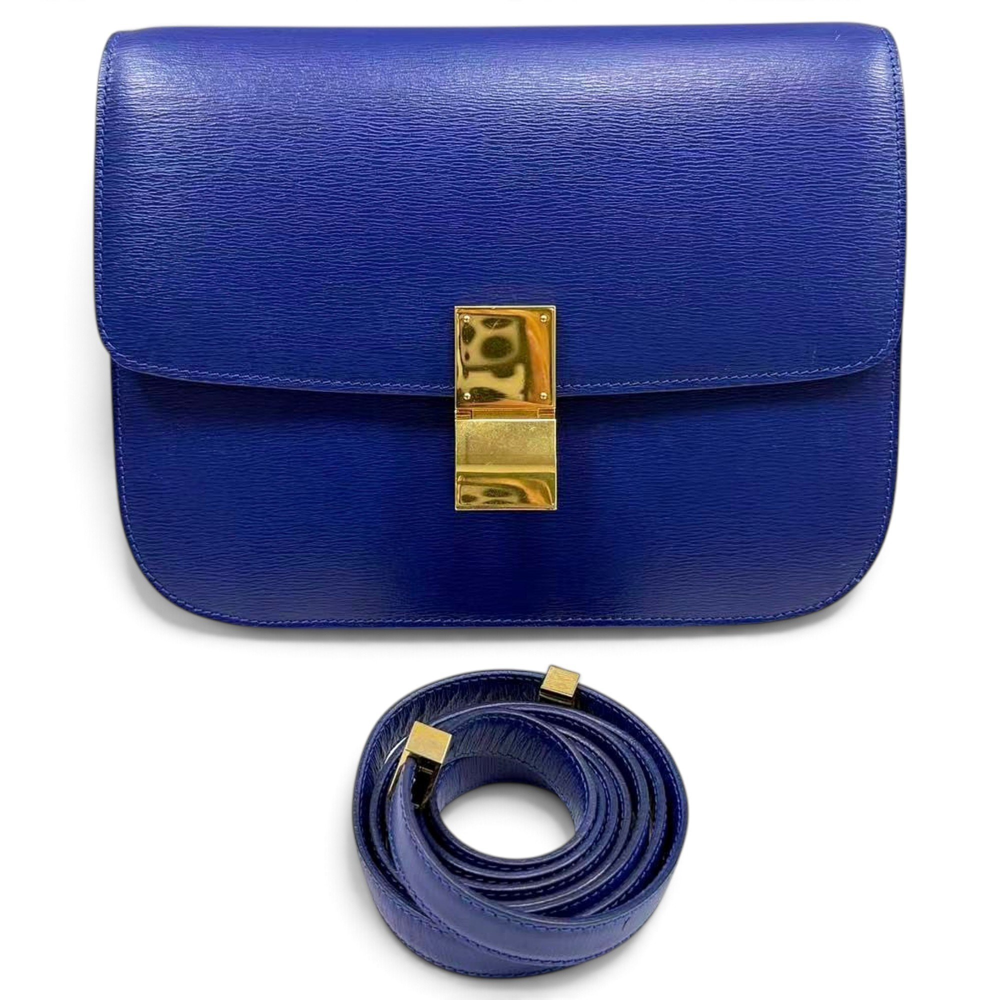 Classic leather handbag