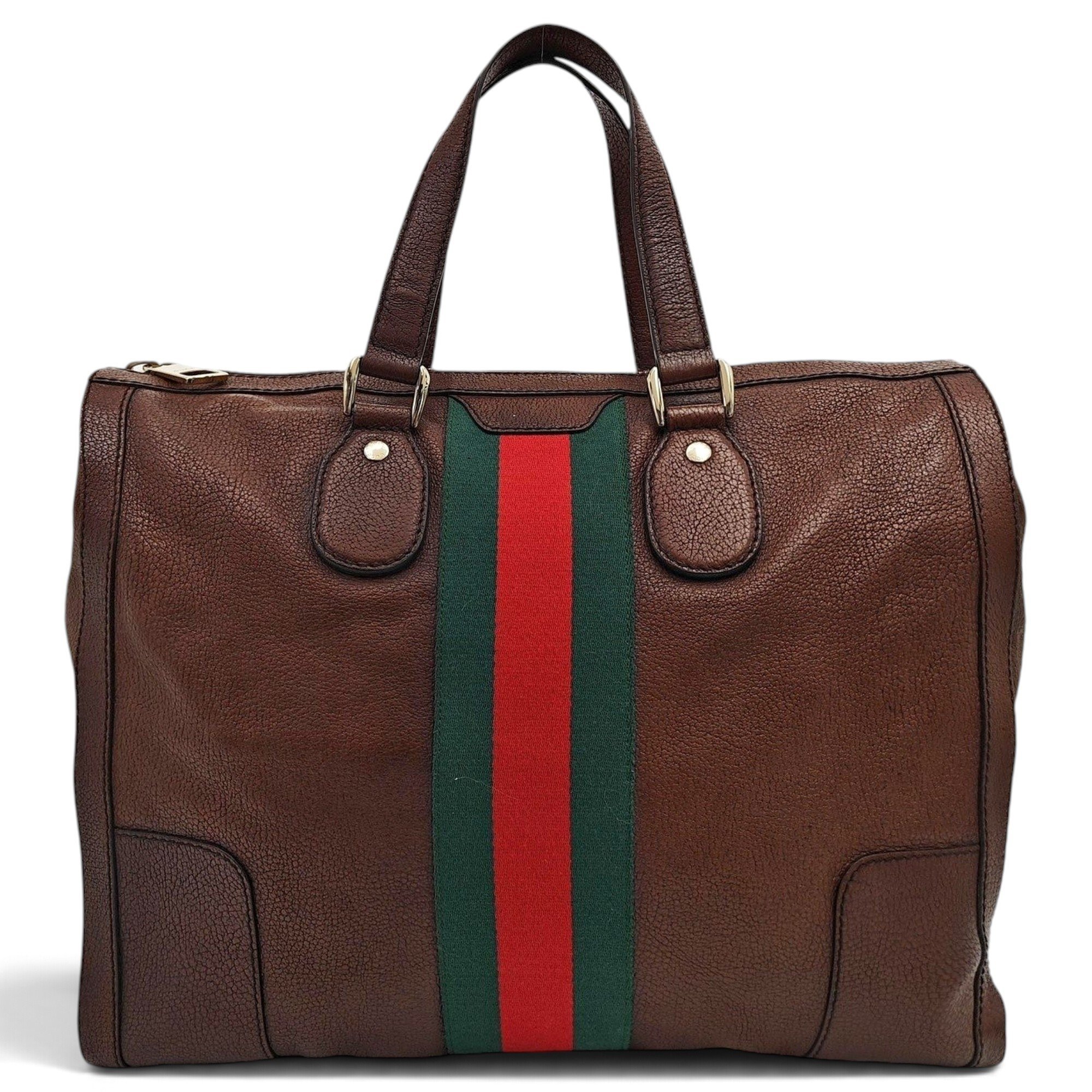 Leather handbag
