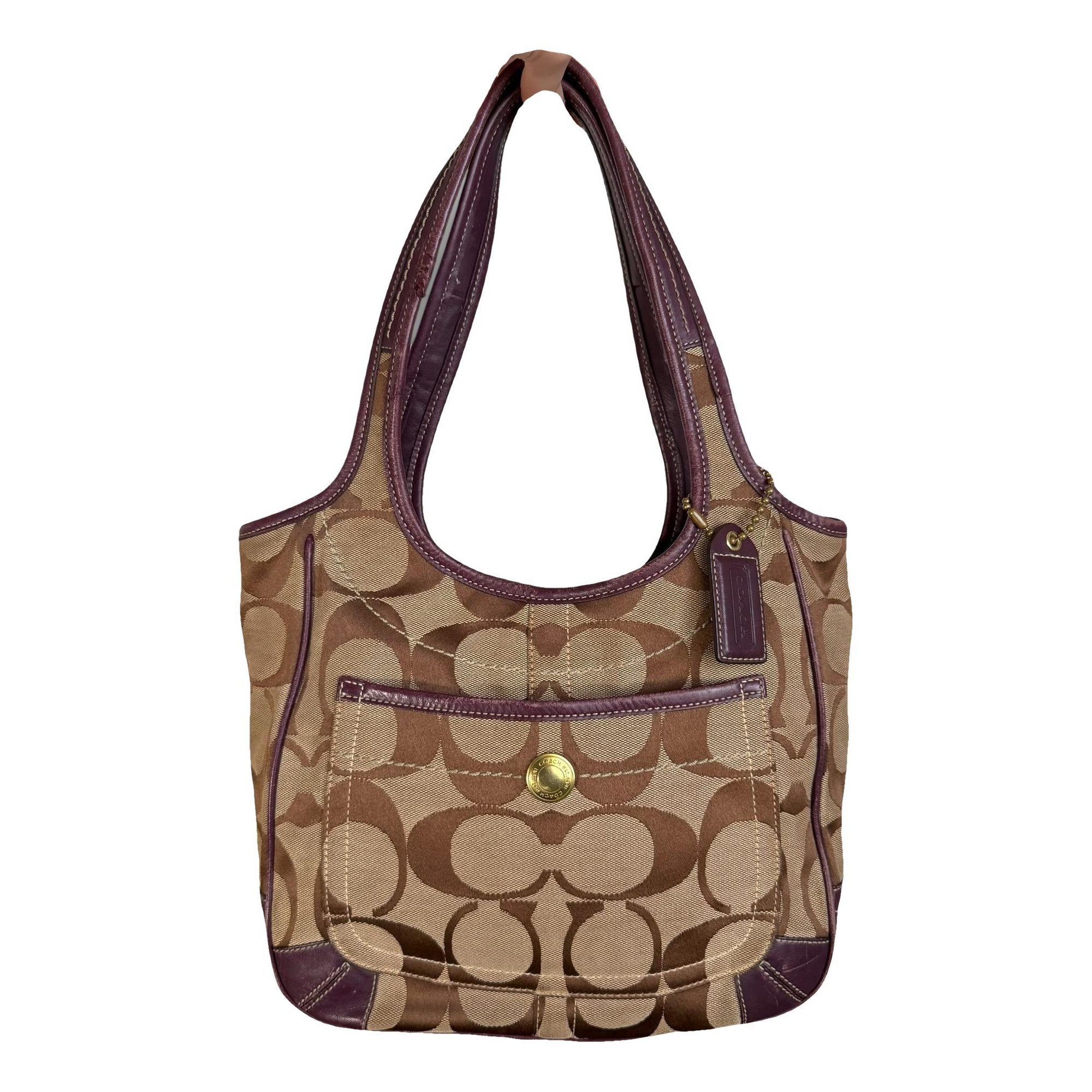 Signature Sufflette cloth handbag