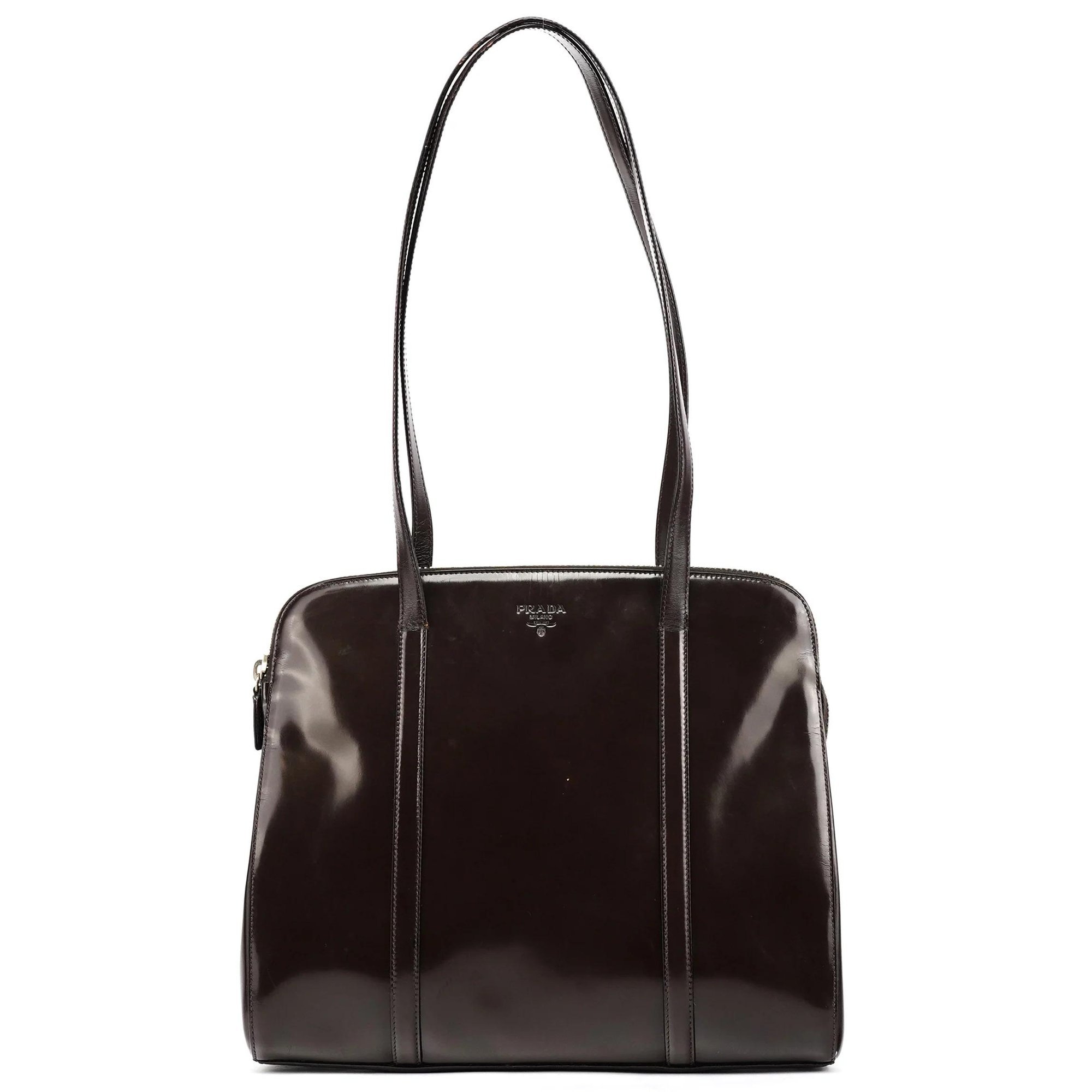 Re-Edition 1995 patent leather tote