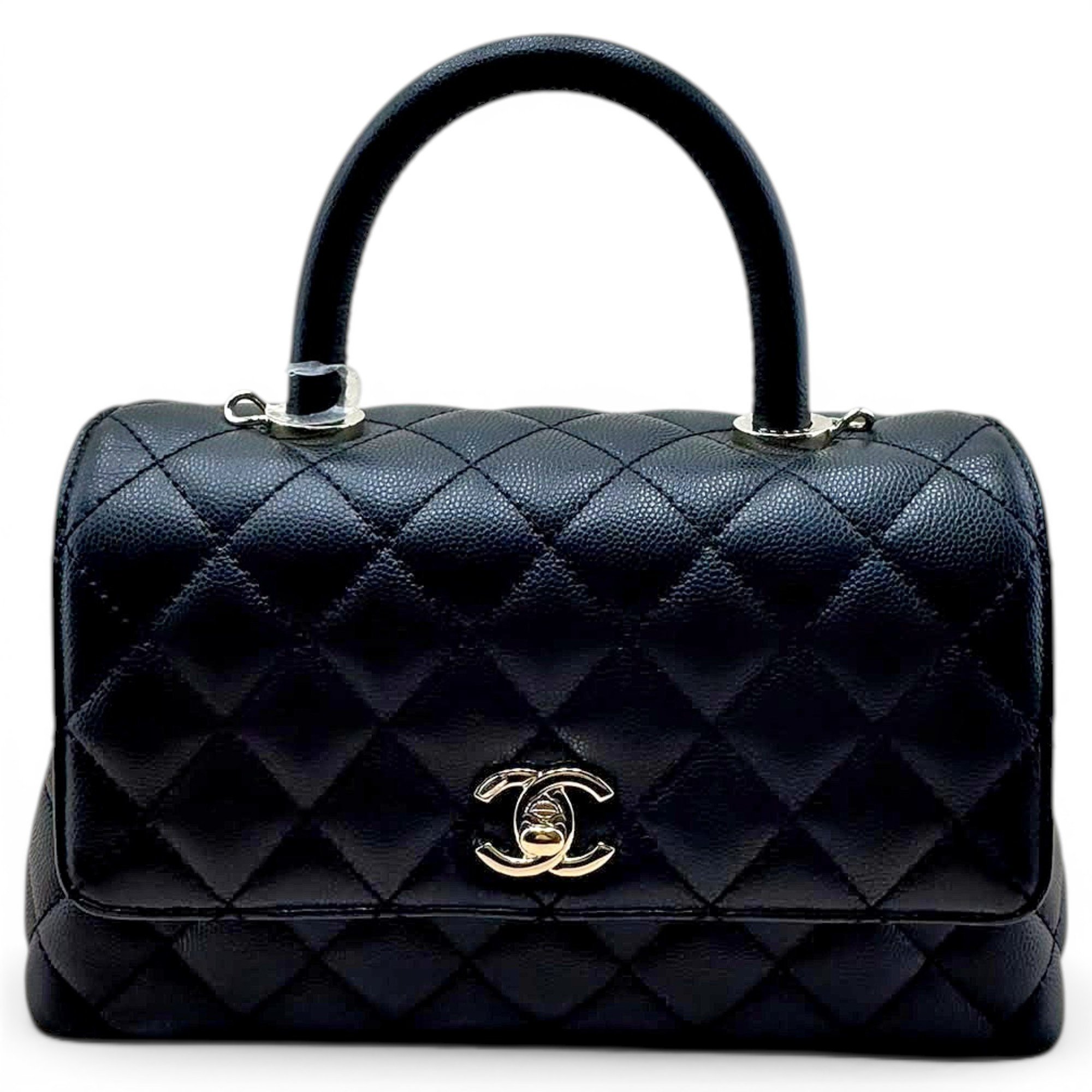 Coco Handle leather handbag