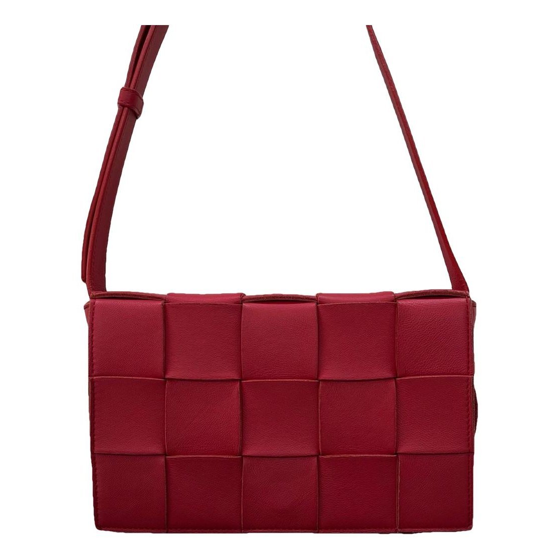 Cassette leather handbag