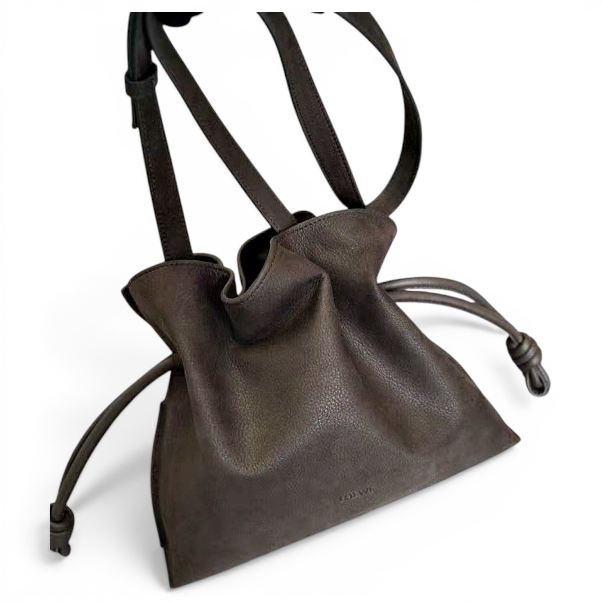Flamenco leather handbag