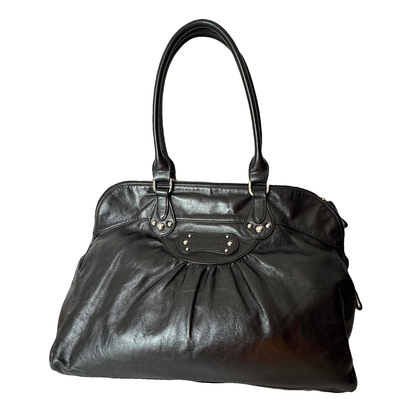 Idole leather handbag