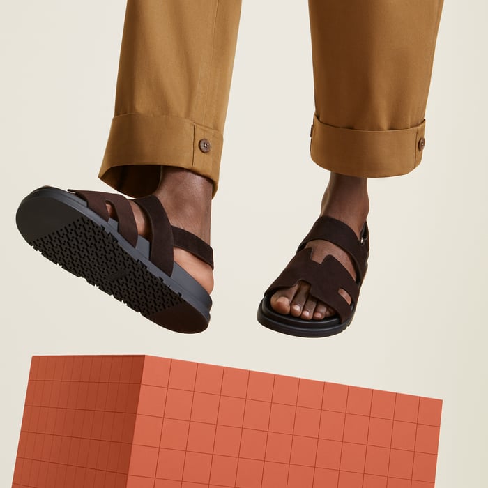 Marron Ébène Genius Sandal