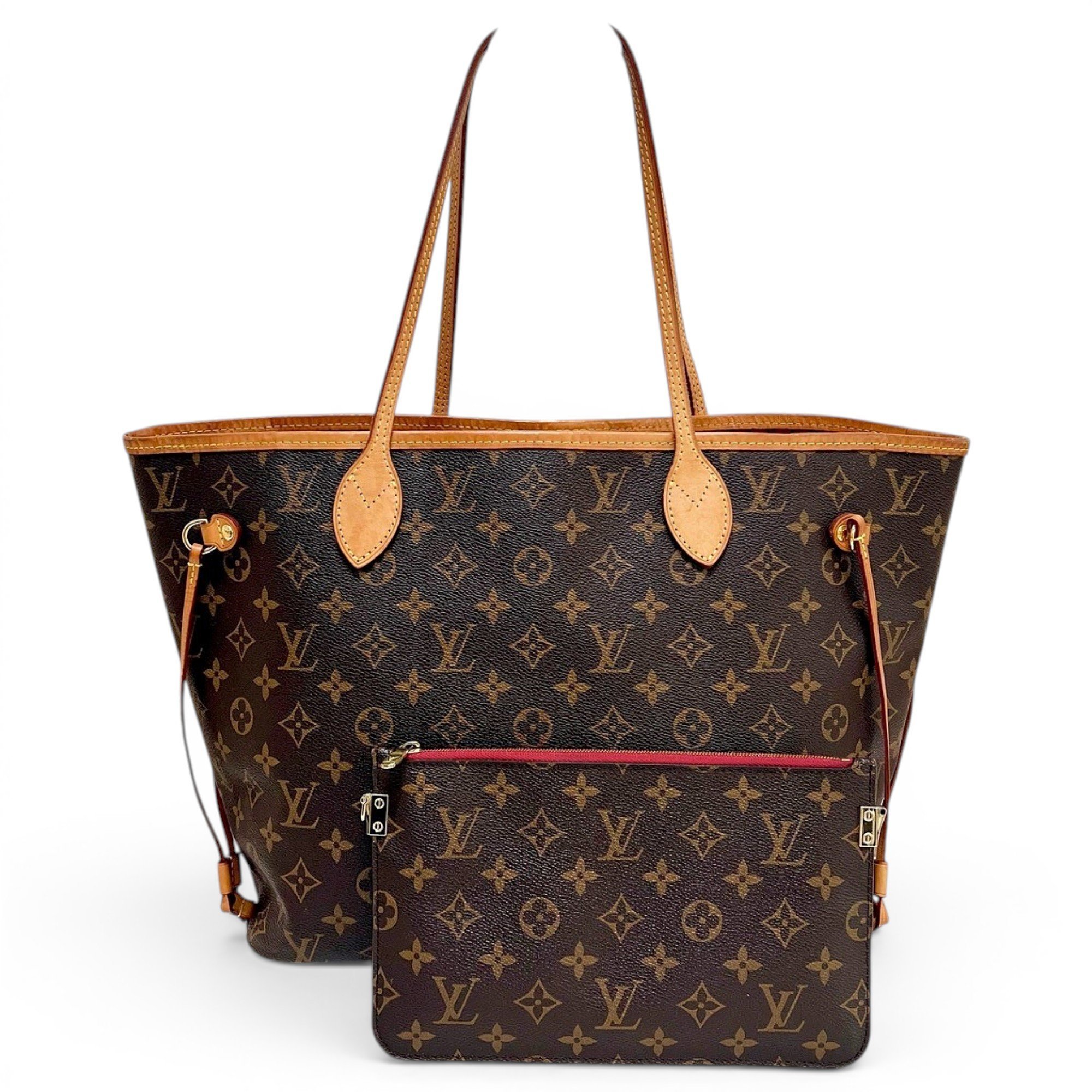 Neverfull leather handbag