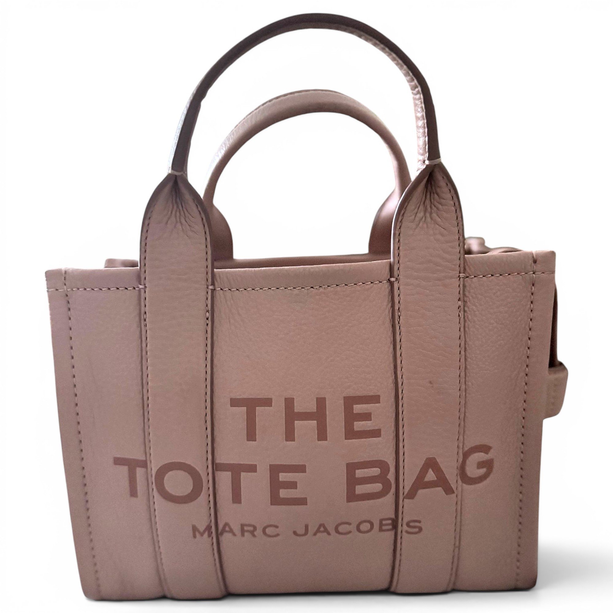 The Tag Tote leather tote