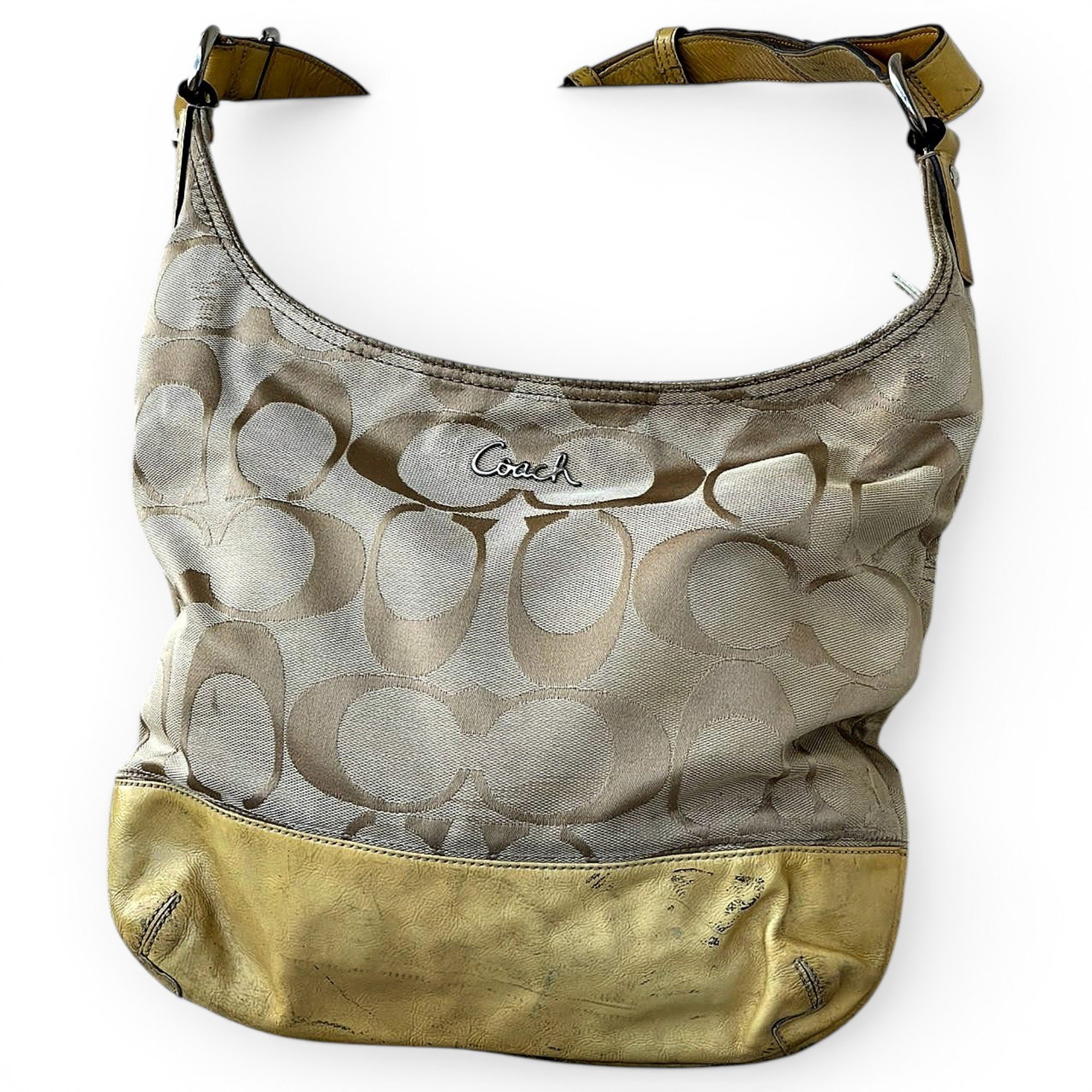 Hamilton Hobo leather handbag