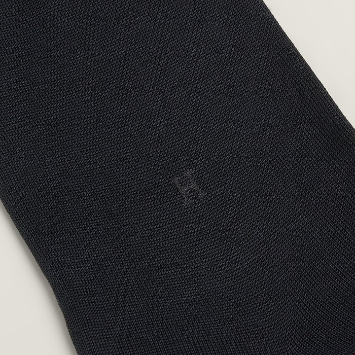 Marine "H" Embroidery Socks