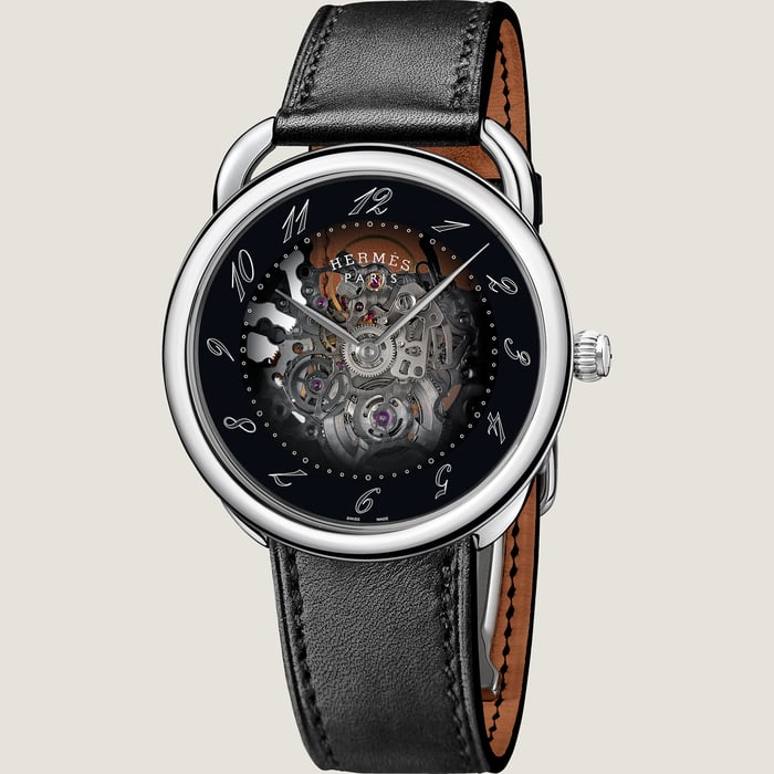 Sans Coloris Arceau Squelette Watch, 40 MM