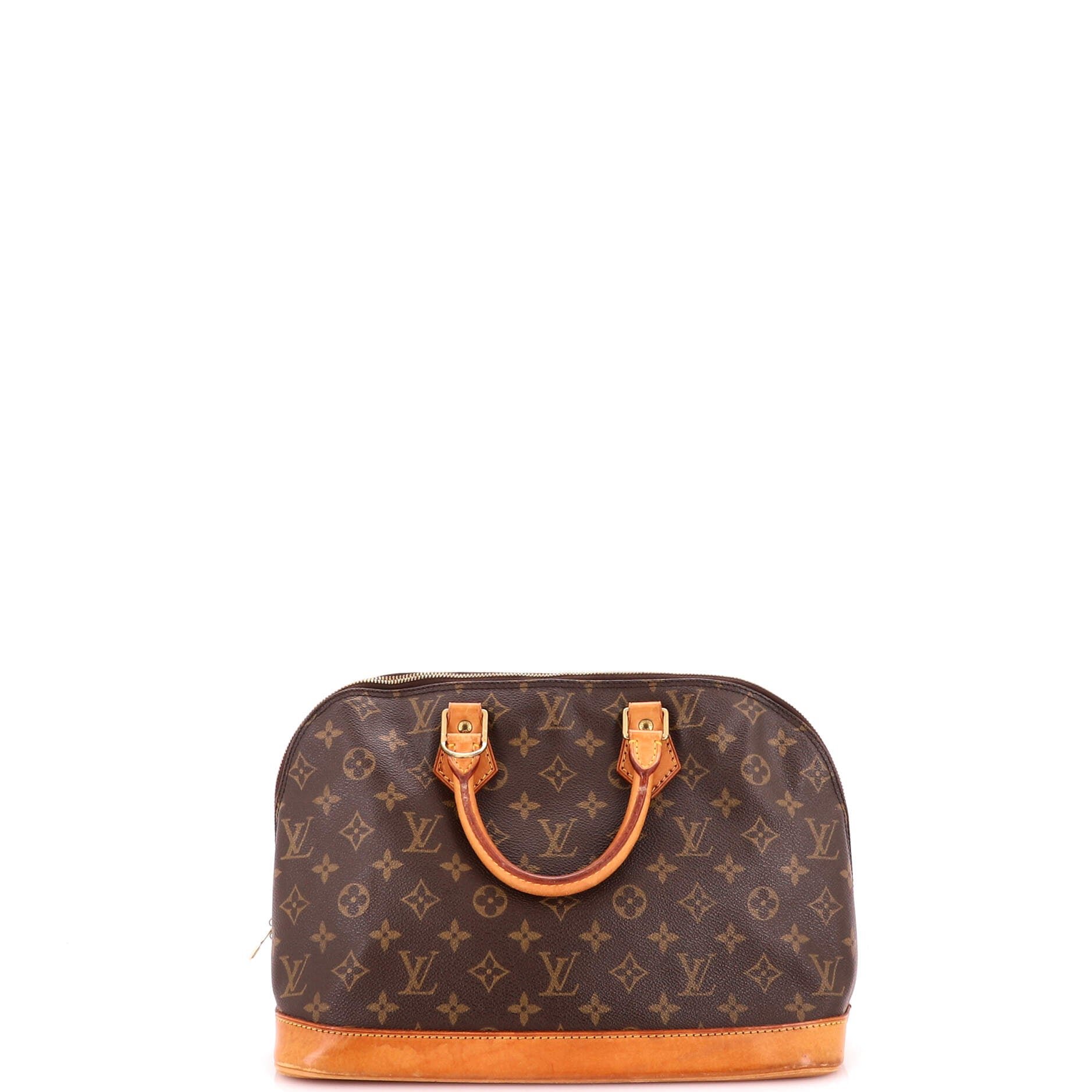 Vintage Alma Handbag Monogram Canvas PM