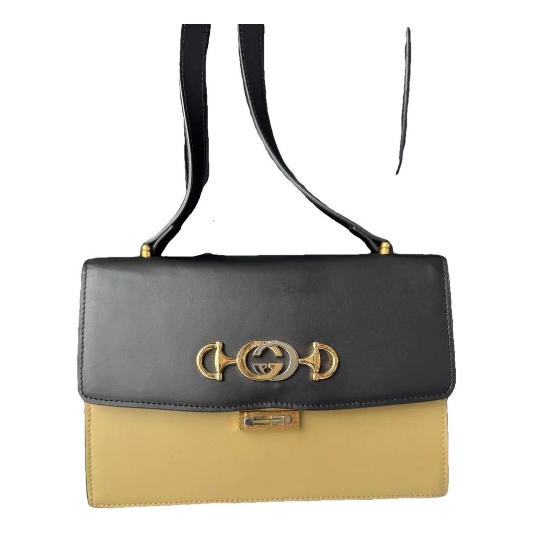 Zumi leather handbag