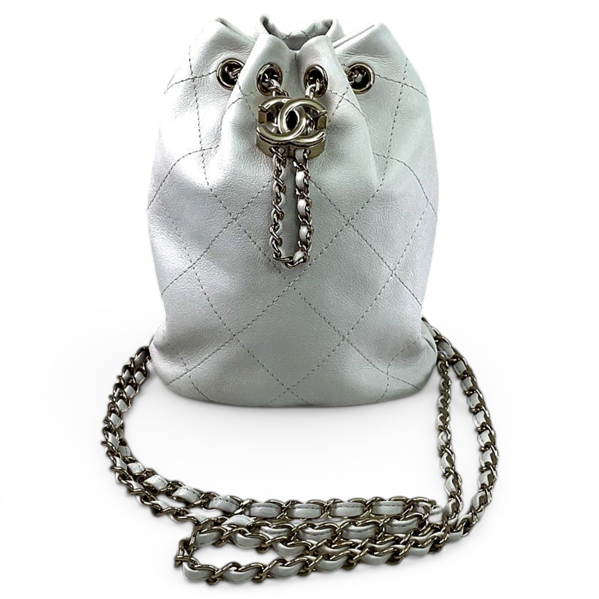Leather backpack