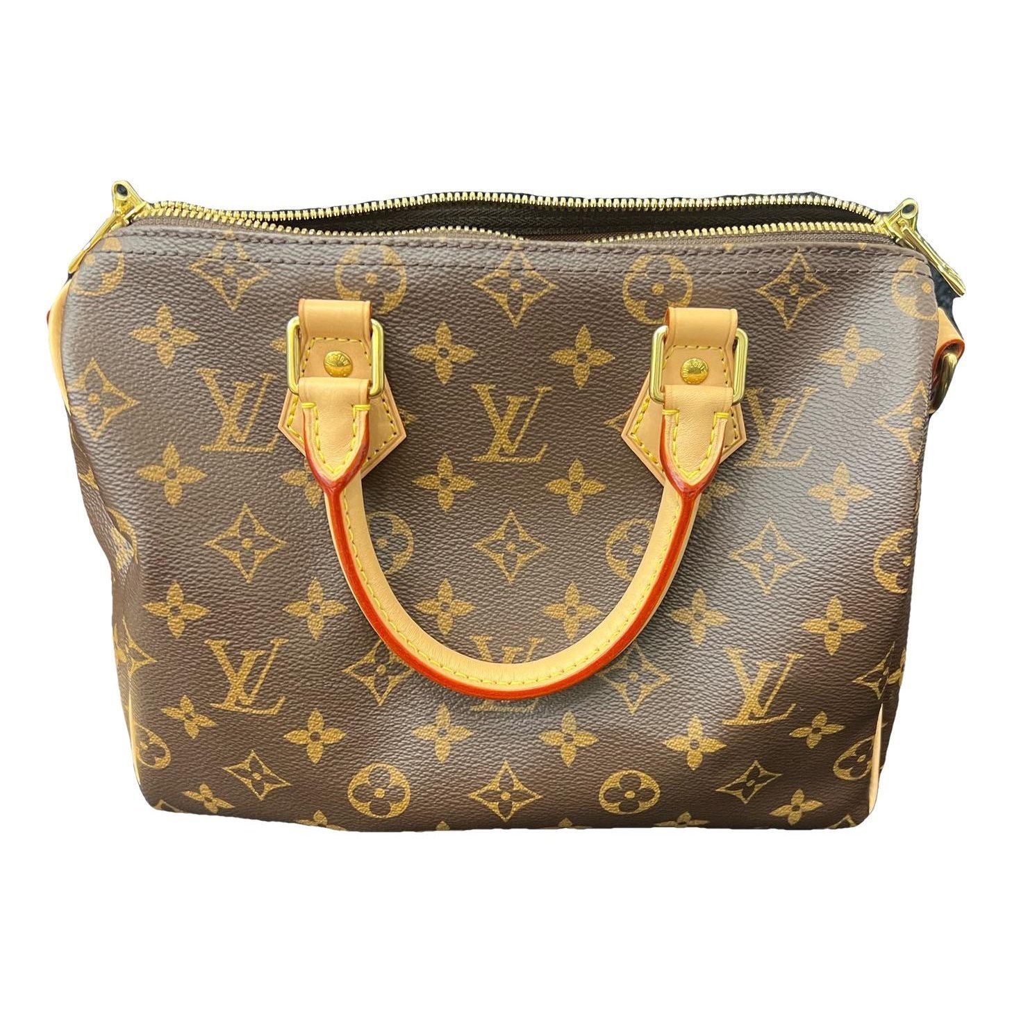 Speedy leather handbag