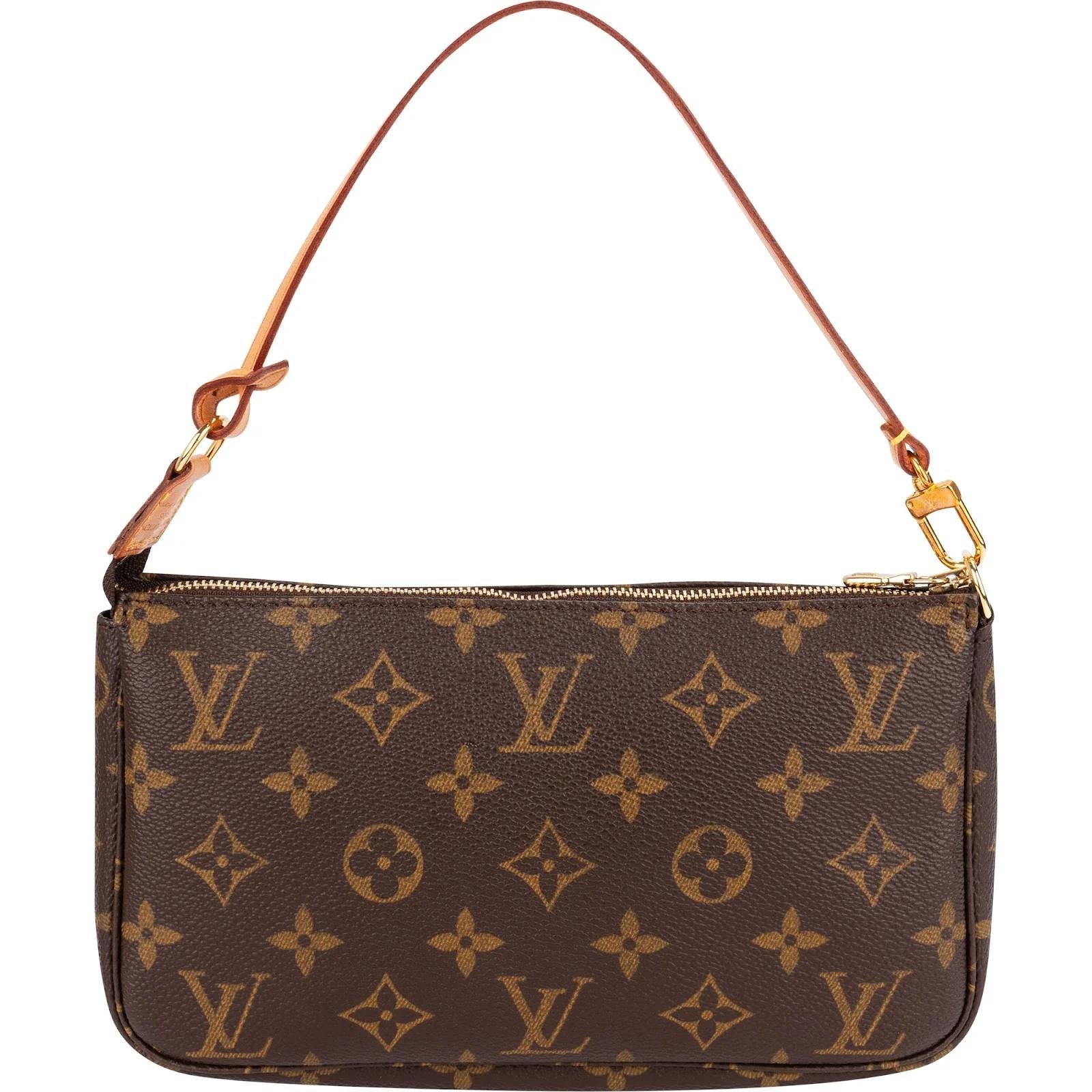 Pochette Accessoire leather handbag