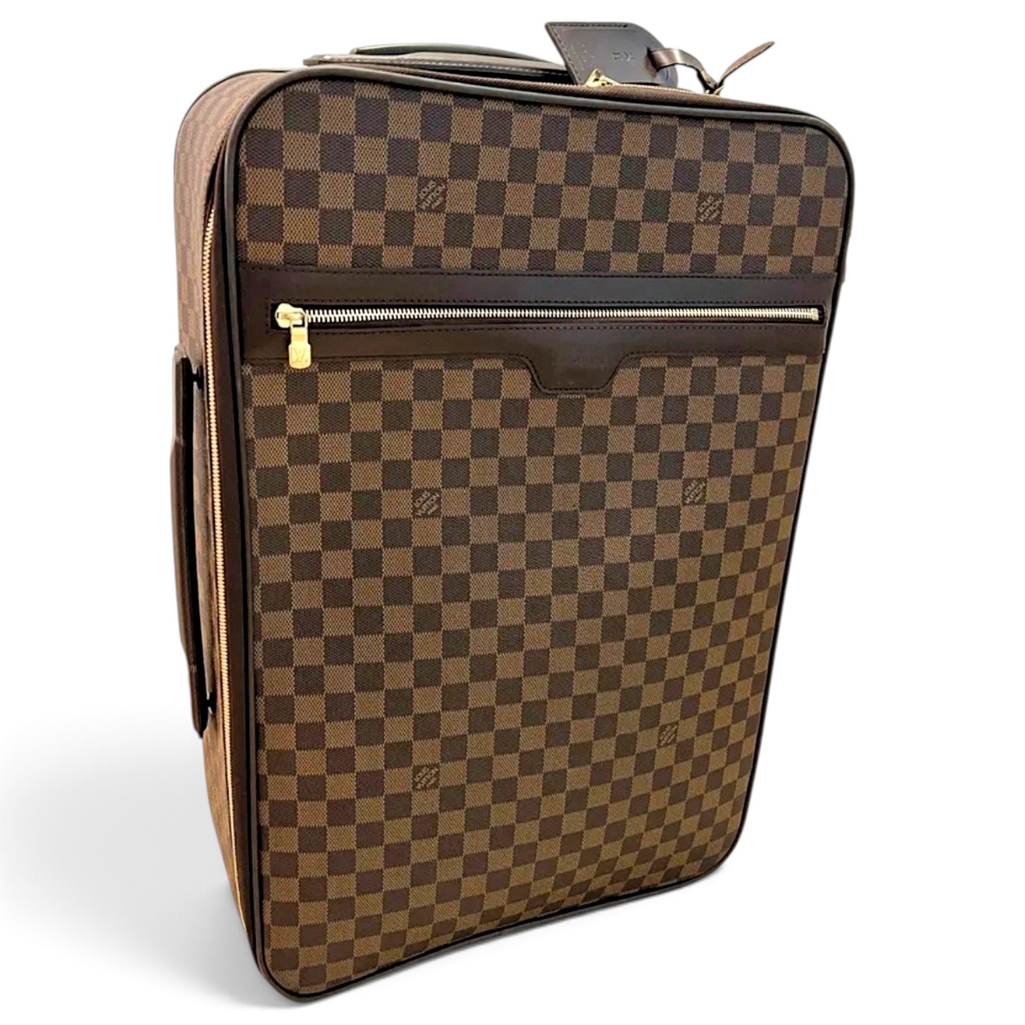 Pegase leather travel bag