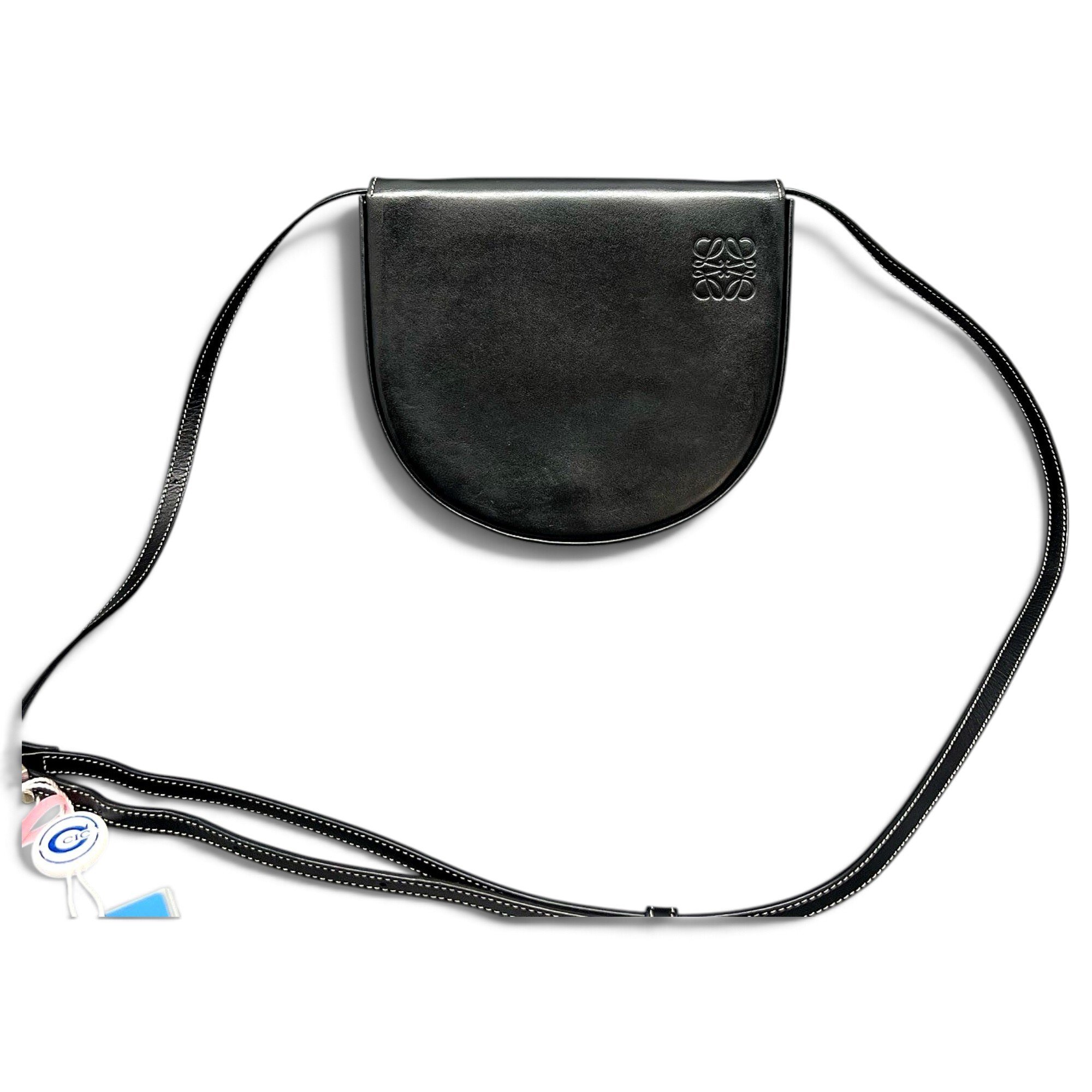 Loewe Heel leather crossbody bag