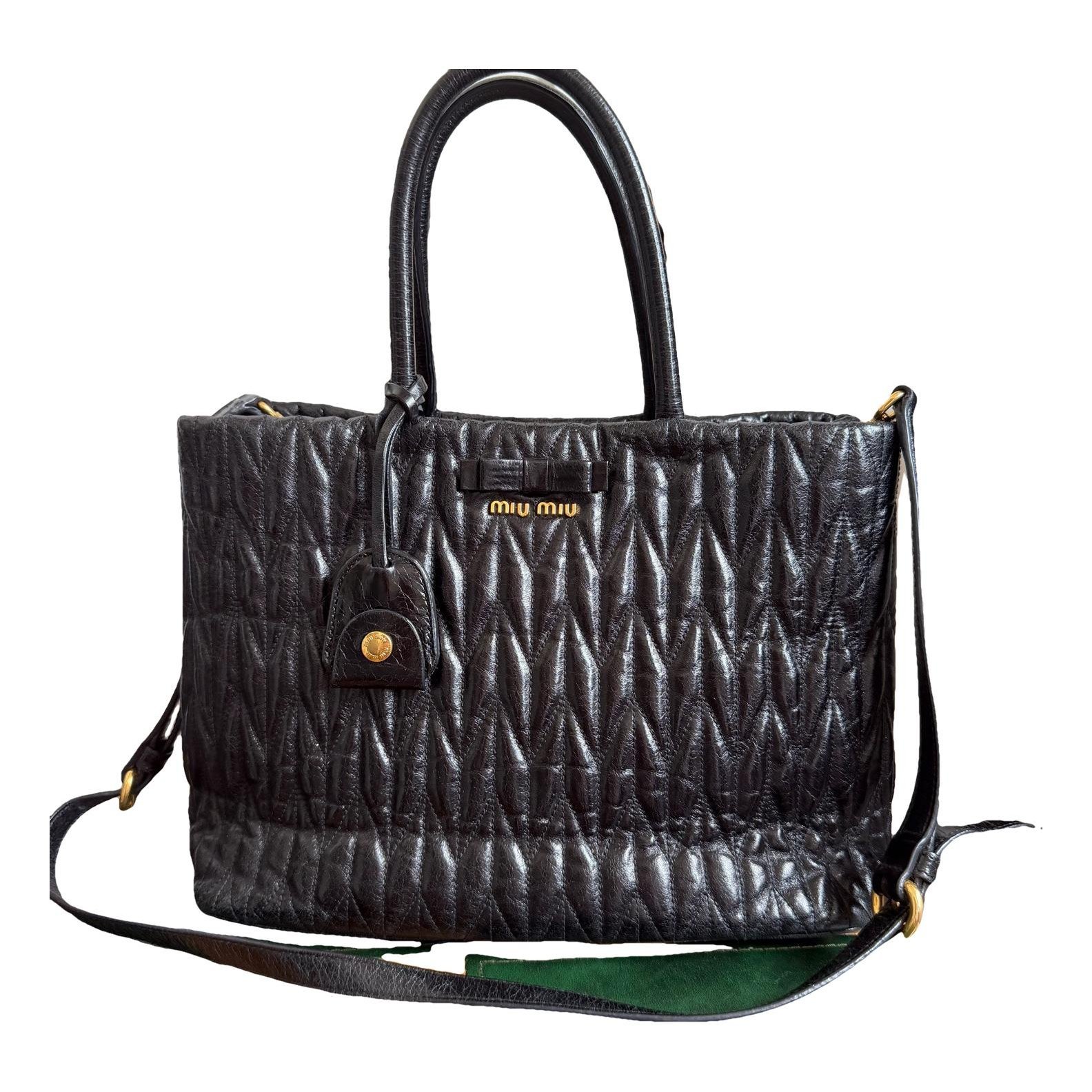 Arcadie leather handbag