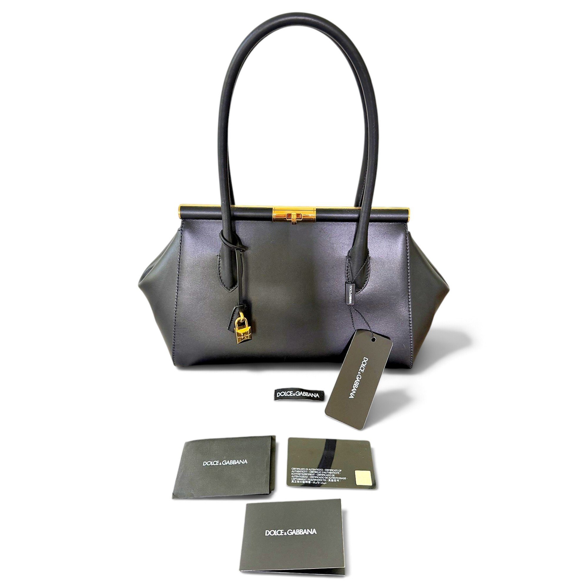 Leather tote