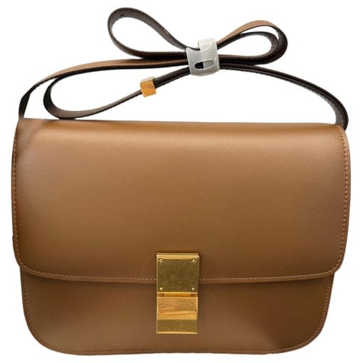 Classic leather handbag