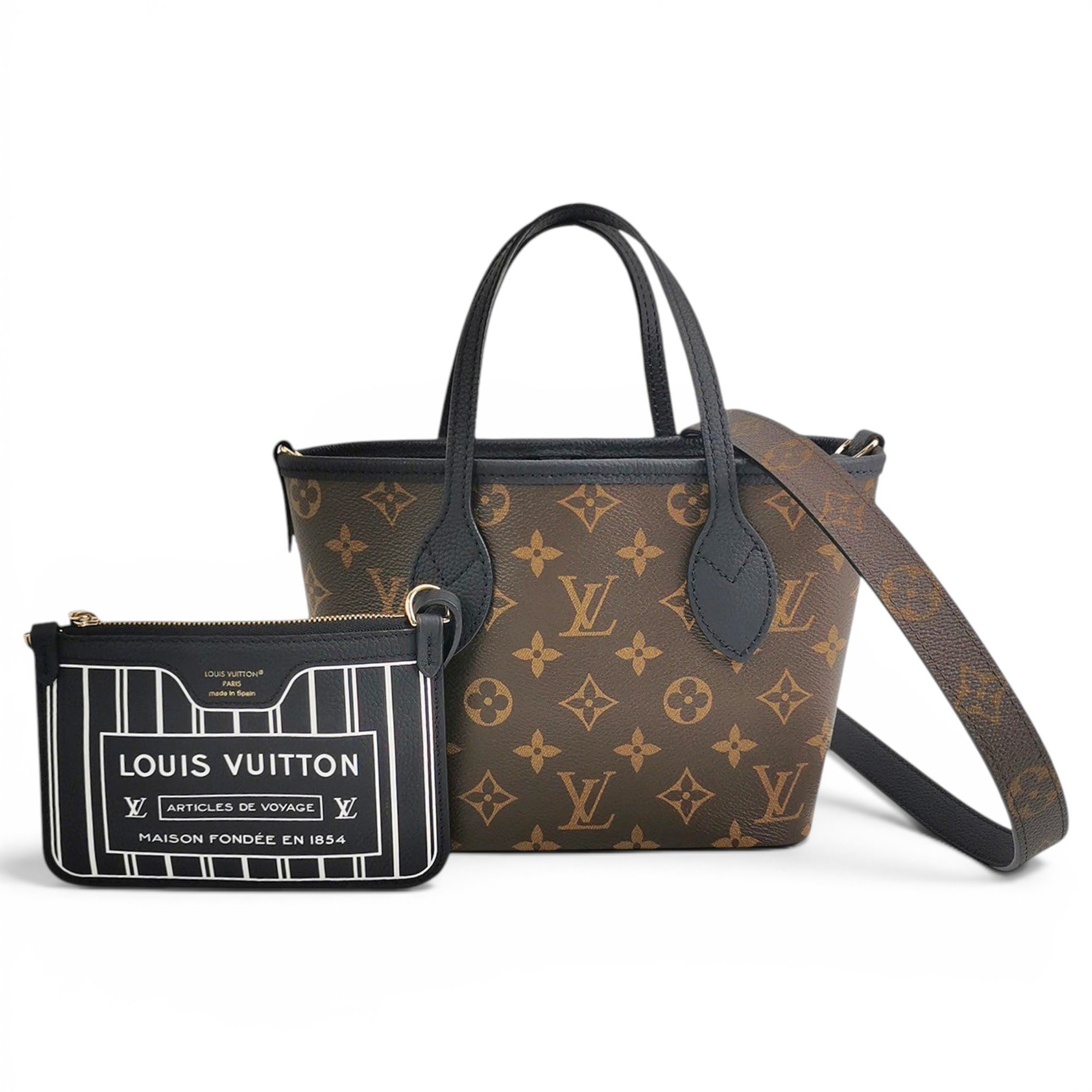 Neverfull leather tote