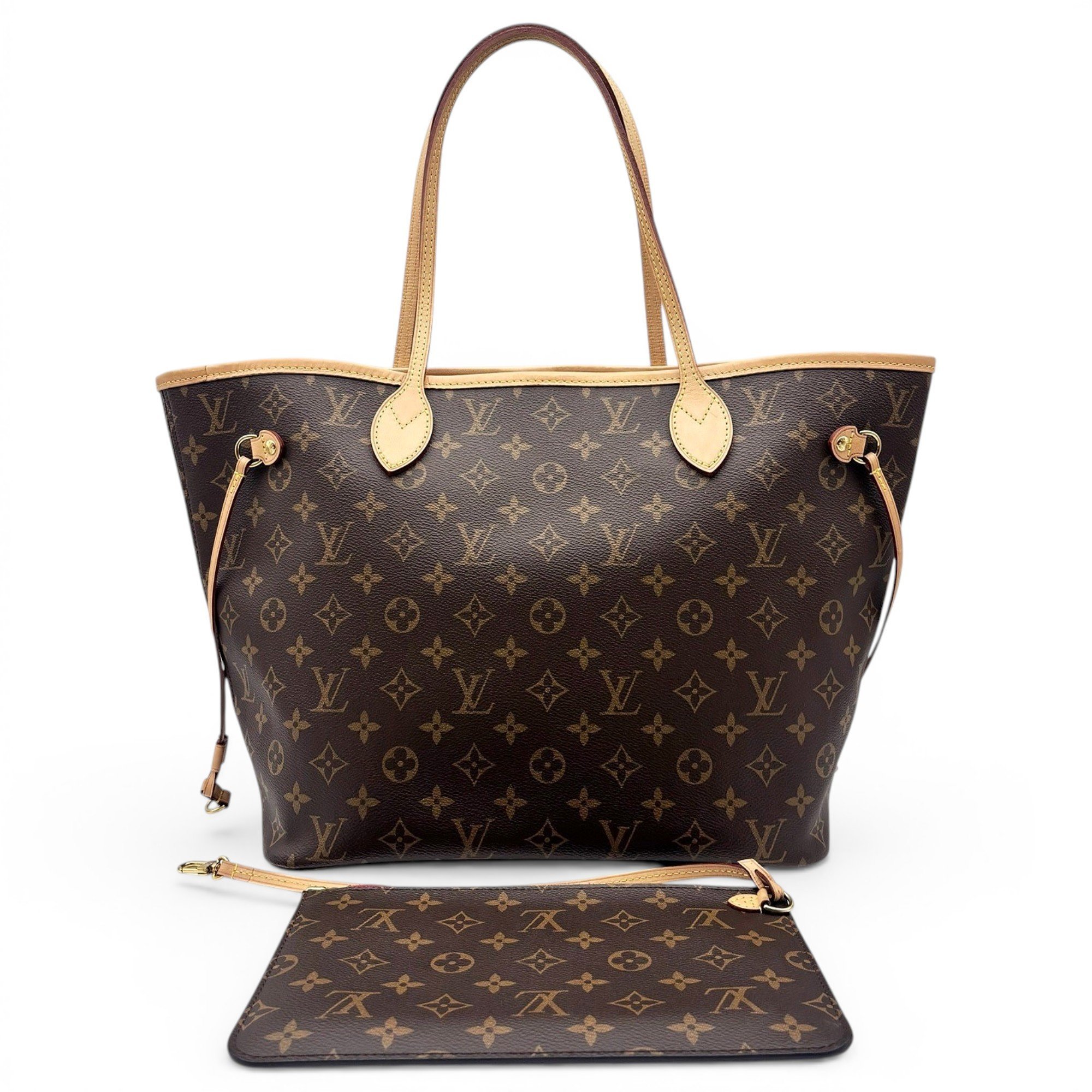 Neverfull leather handbag