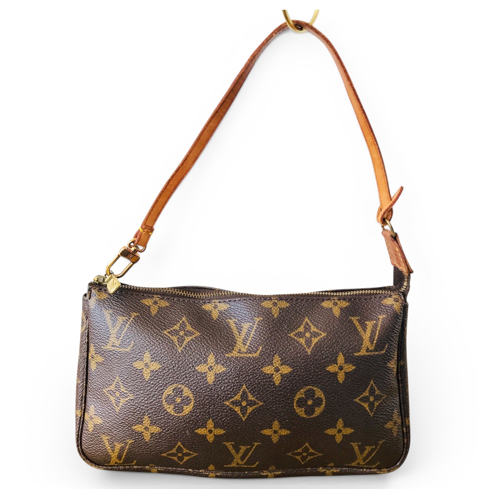 Pochette Accessoire leather handbag