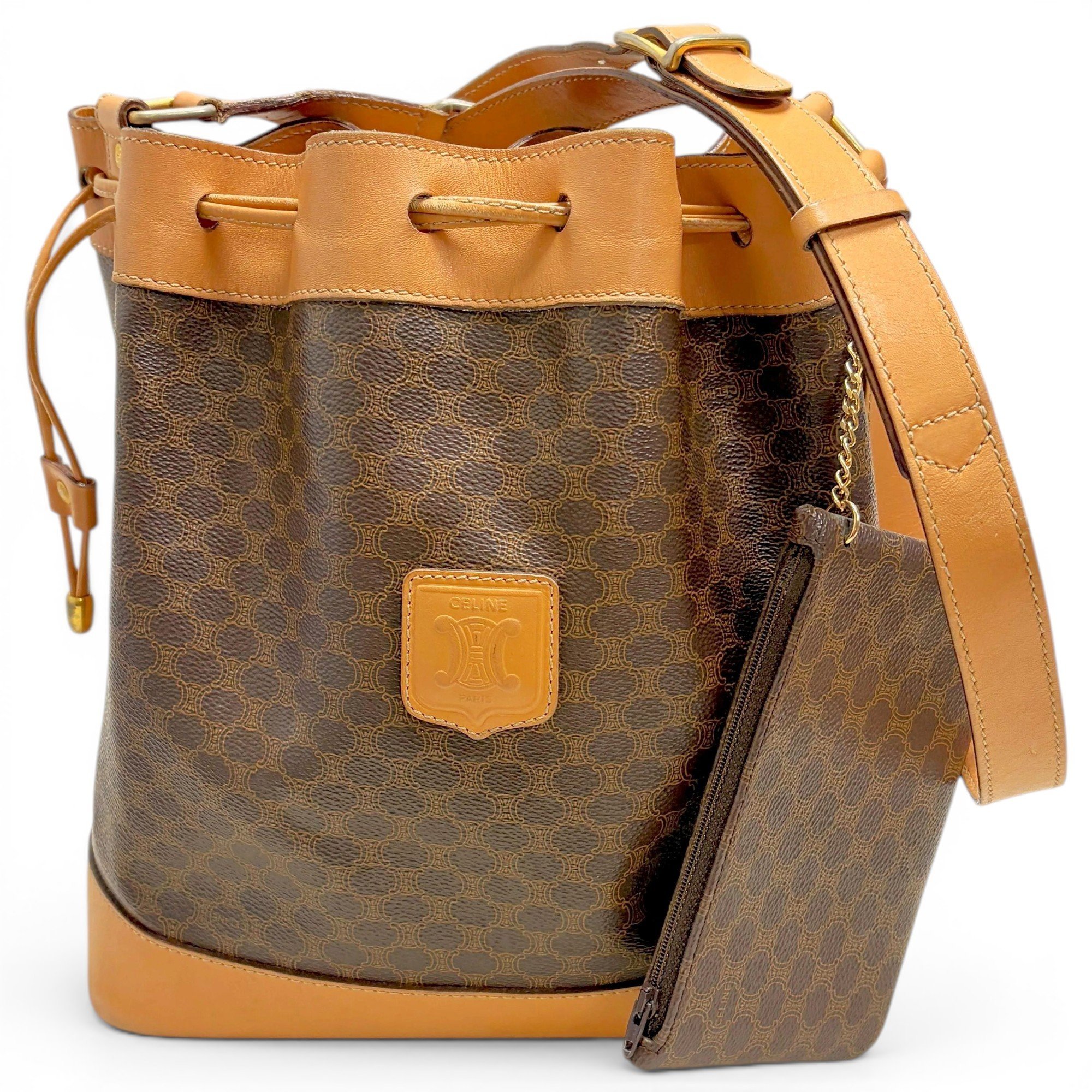 Leather handbag