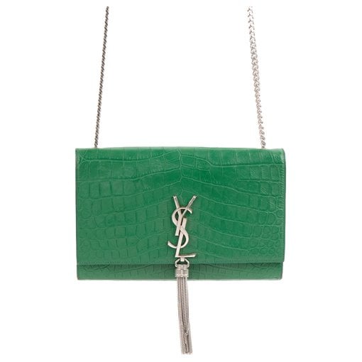 Pompom Kate leather crossbody bag