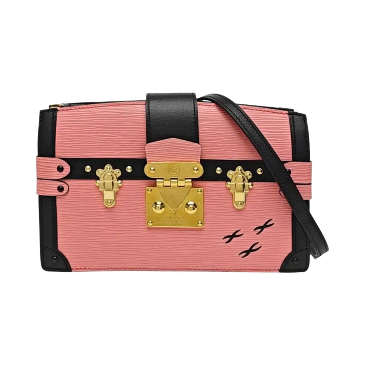 City Trunk leather crossbody bag