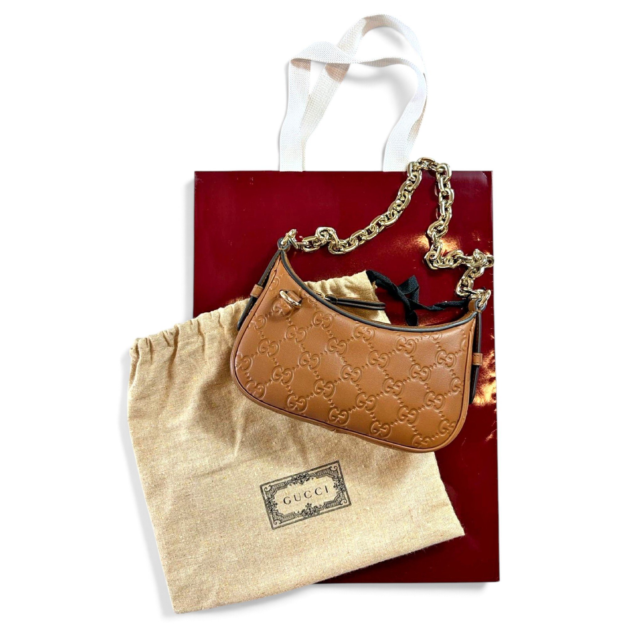 Hobo leather mini bag