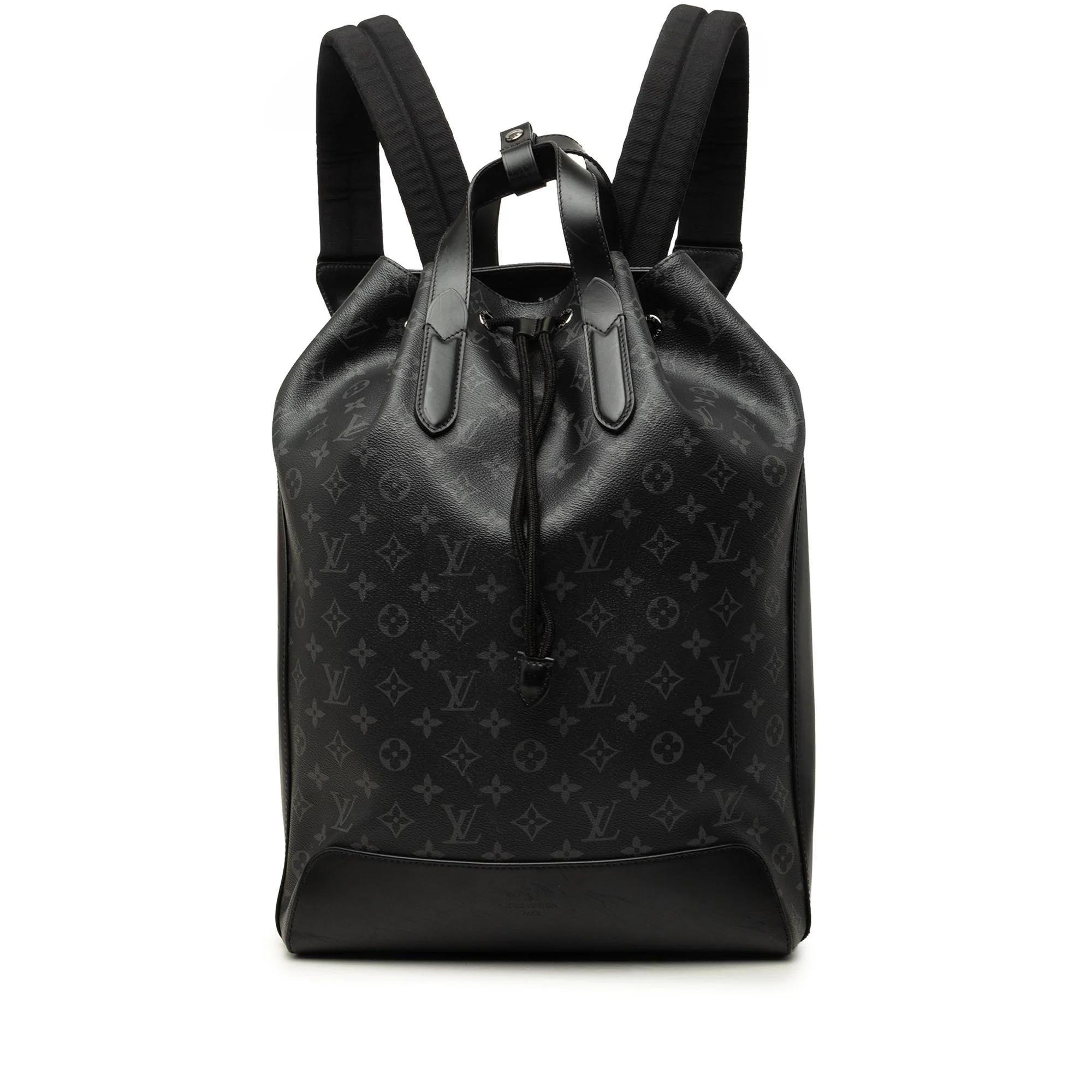 Leather backpack