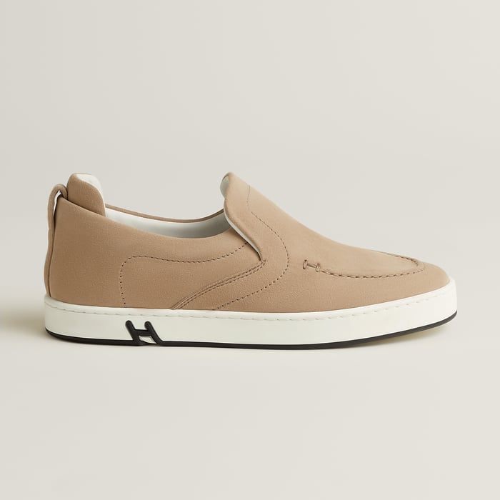 Beige Camel Kiddy Slip-on Sneaker