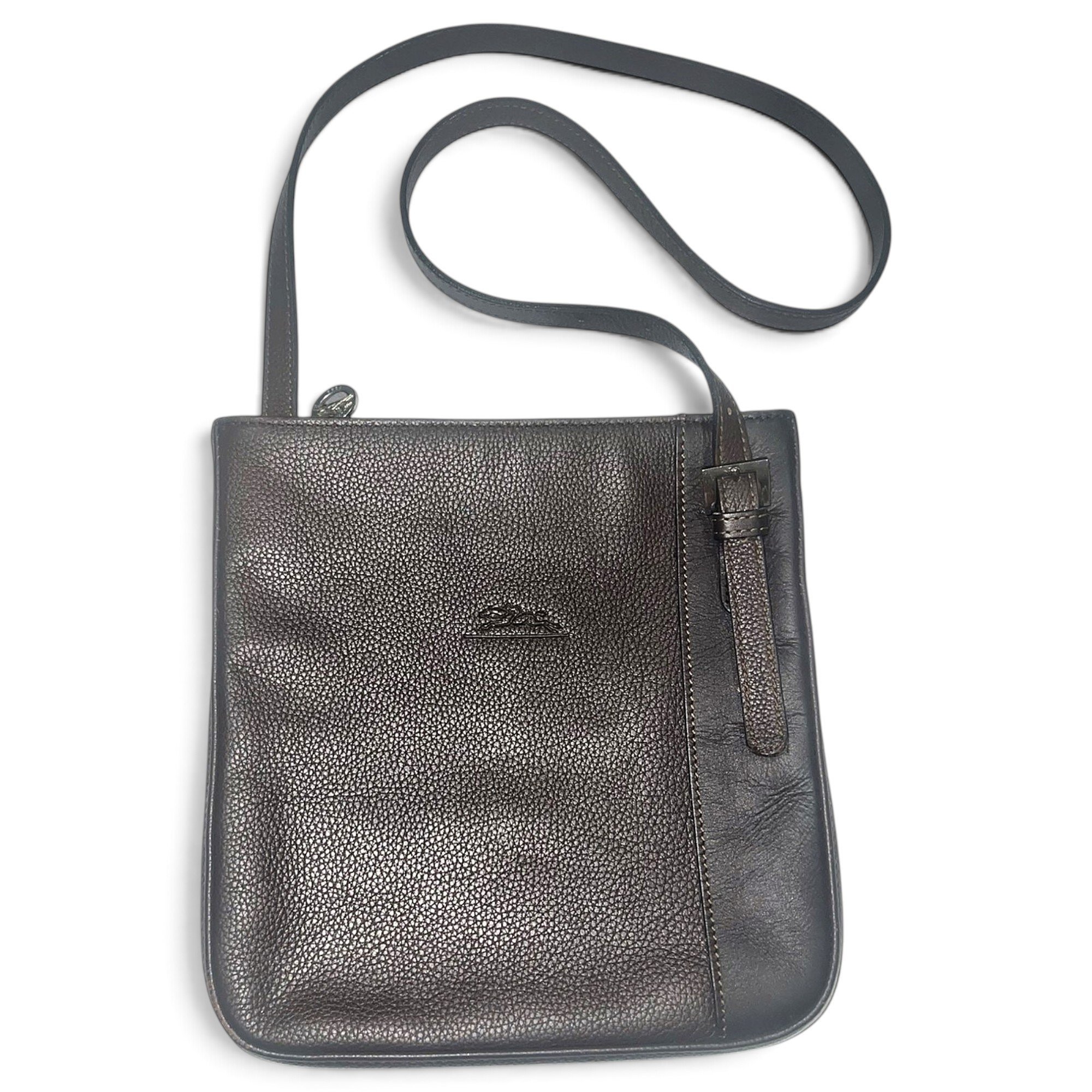 Leather crossbody bag