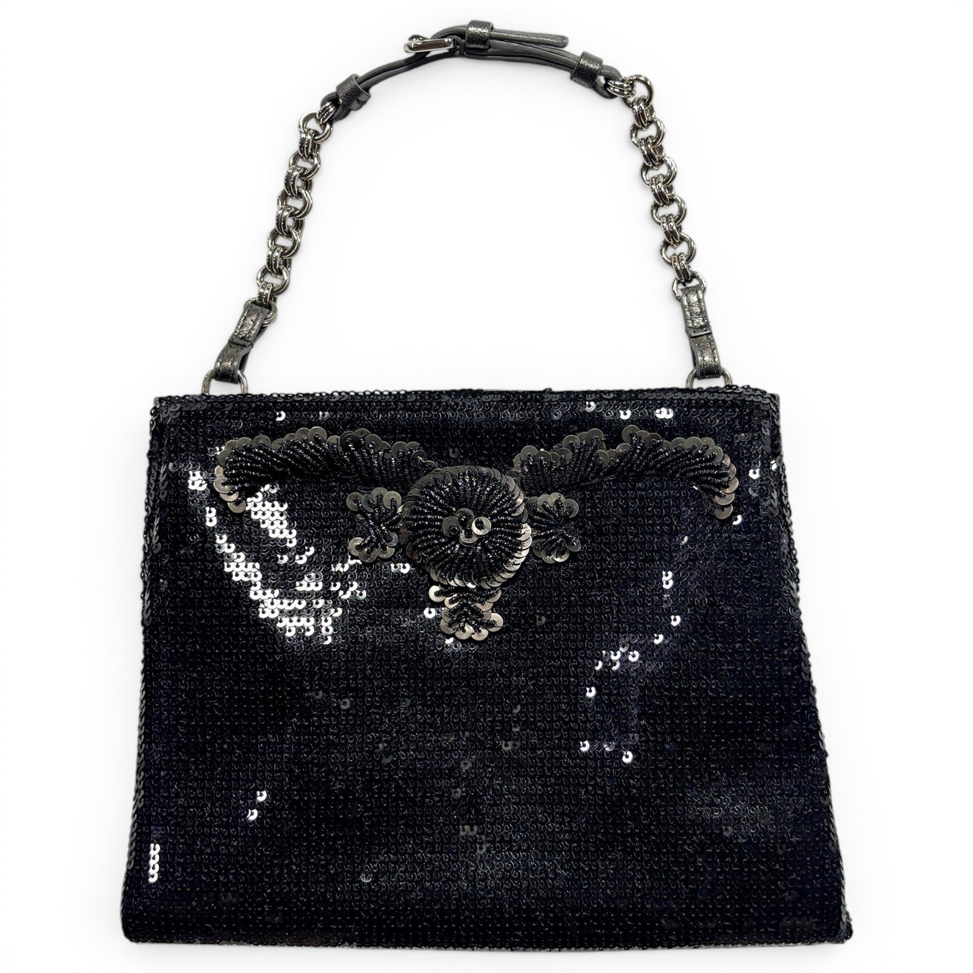 Silk handbag