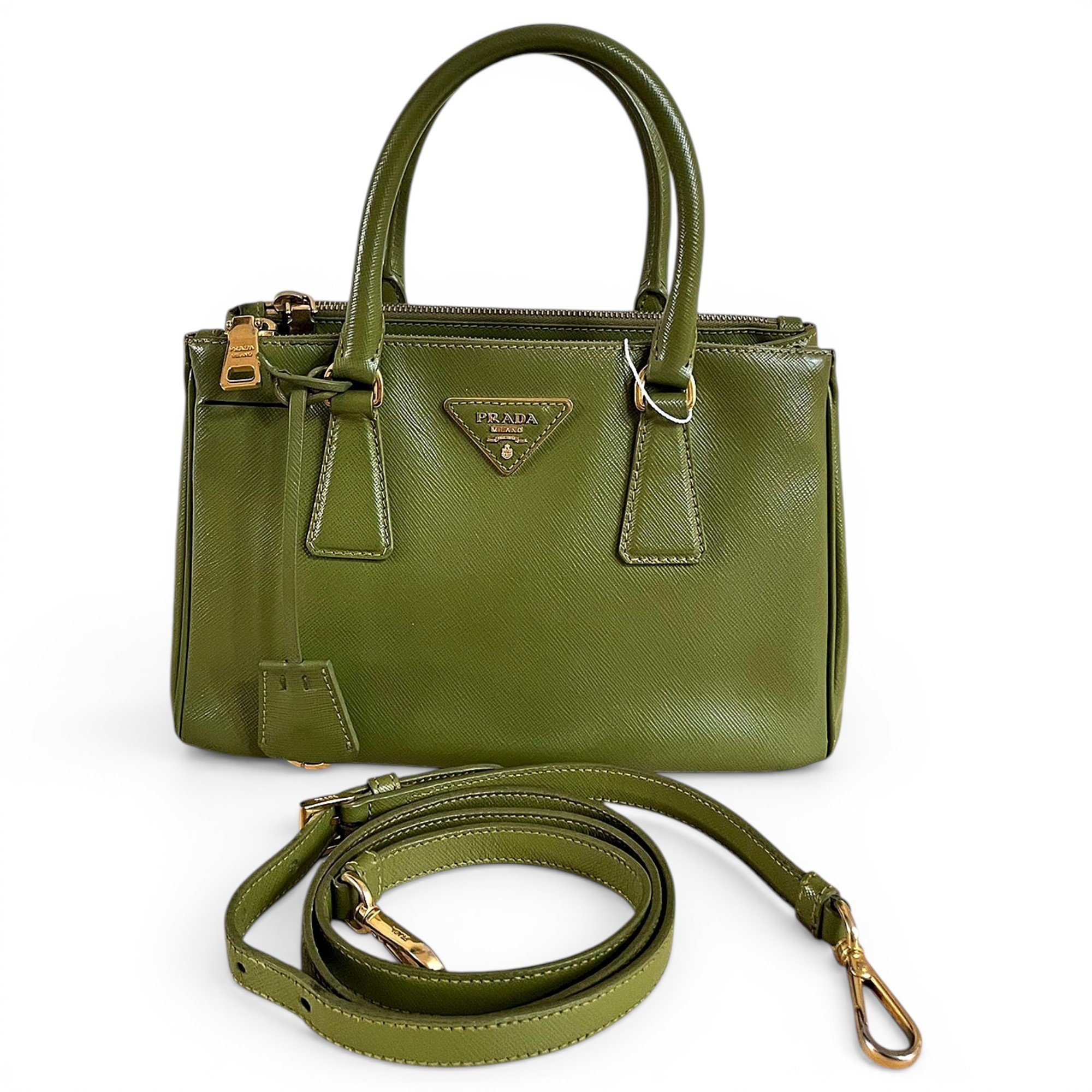 Galleria leather handbag