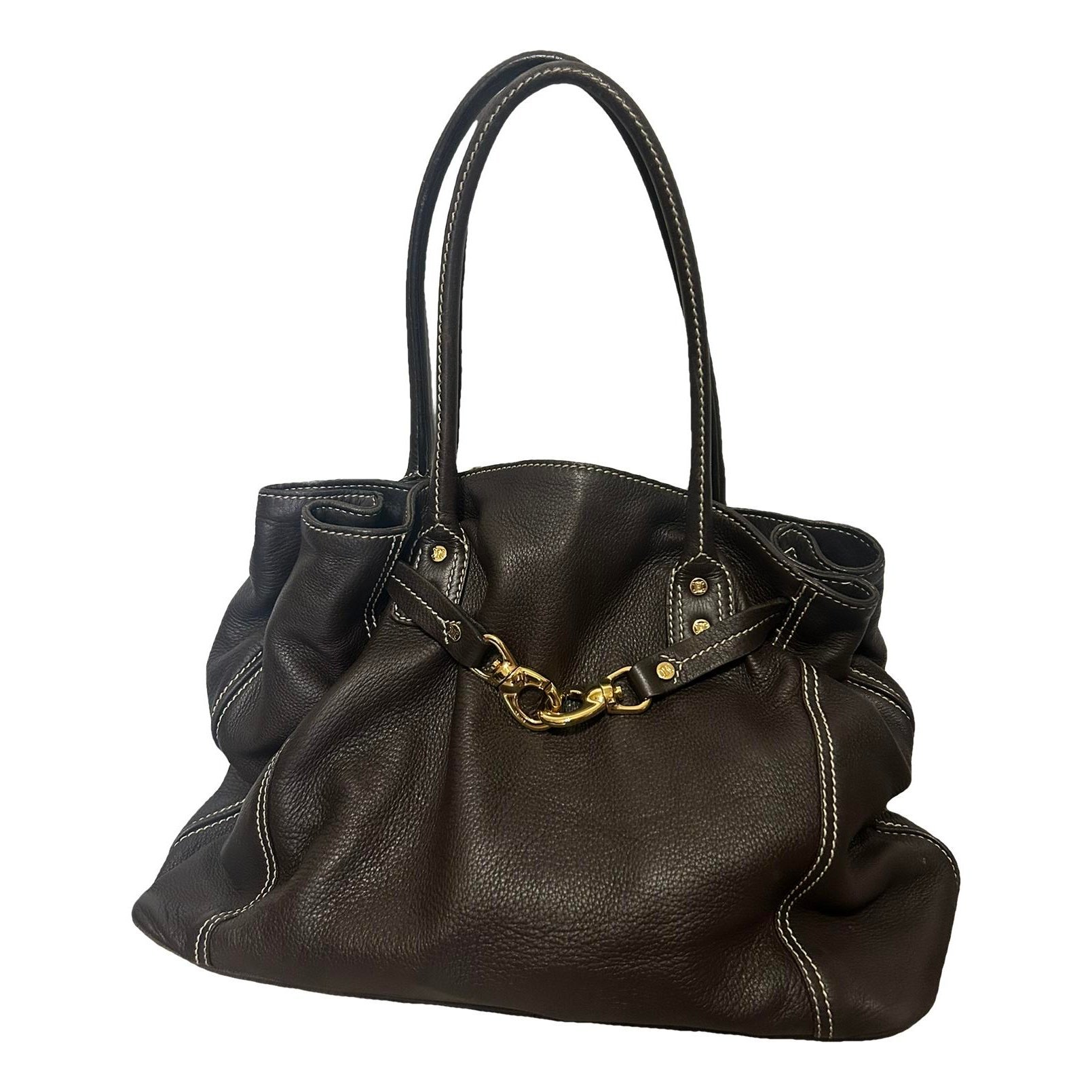 Anita leather tote