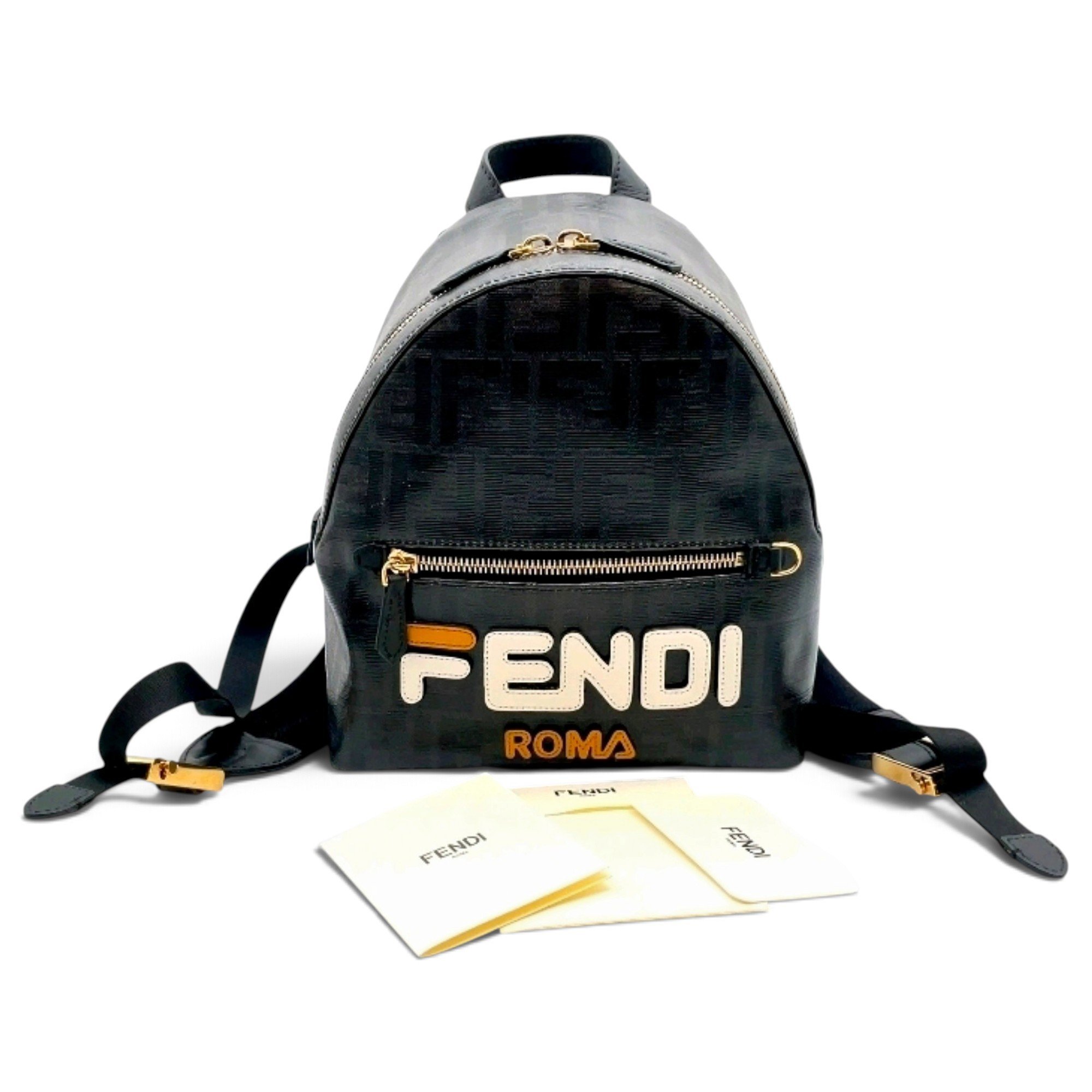 Leather backpack