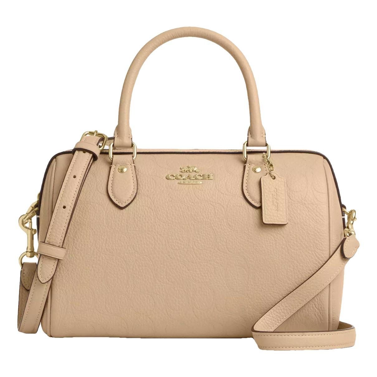 Leather satchel