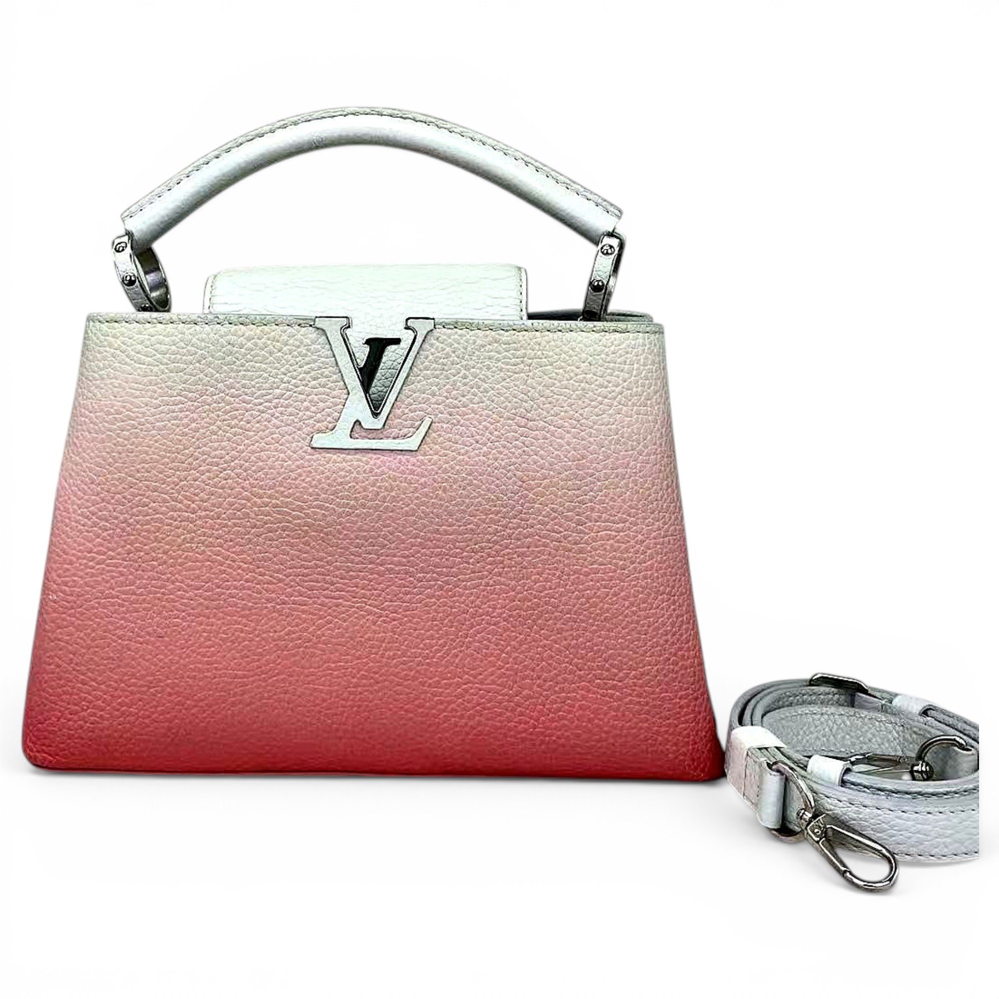 Capucines leather handbag
