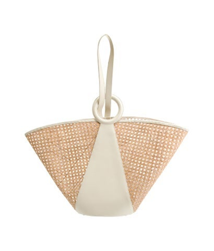 Cult Gaia Gaia Straw Bucket Bag