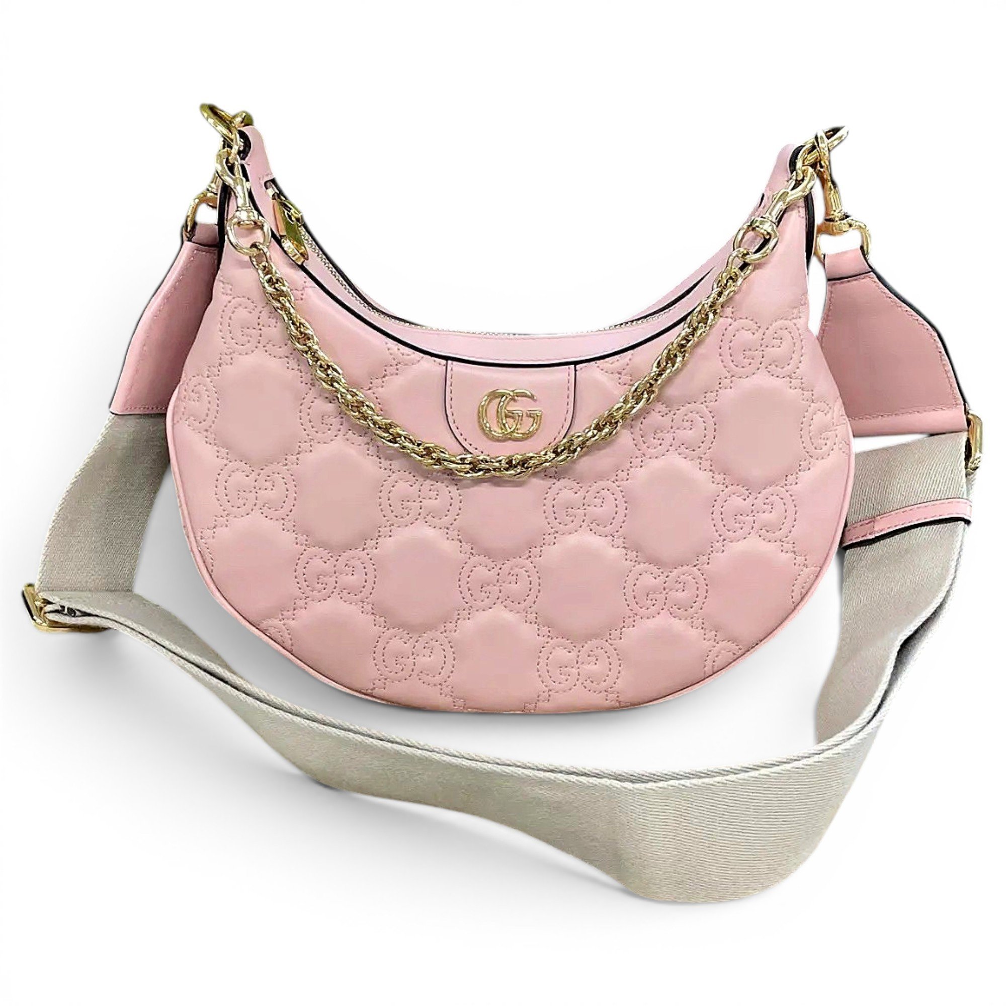 Attache leather handbag