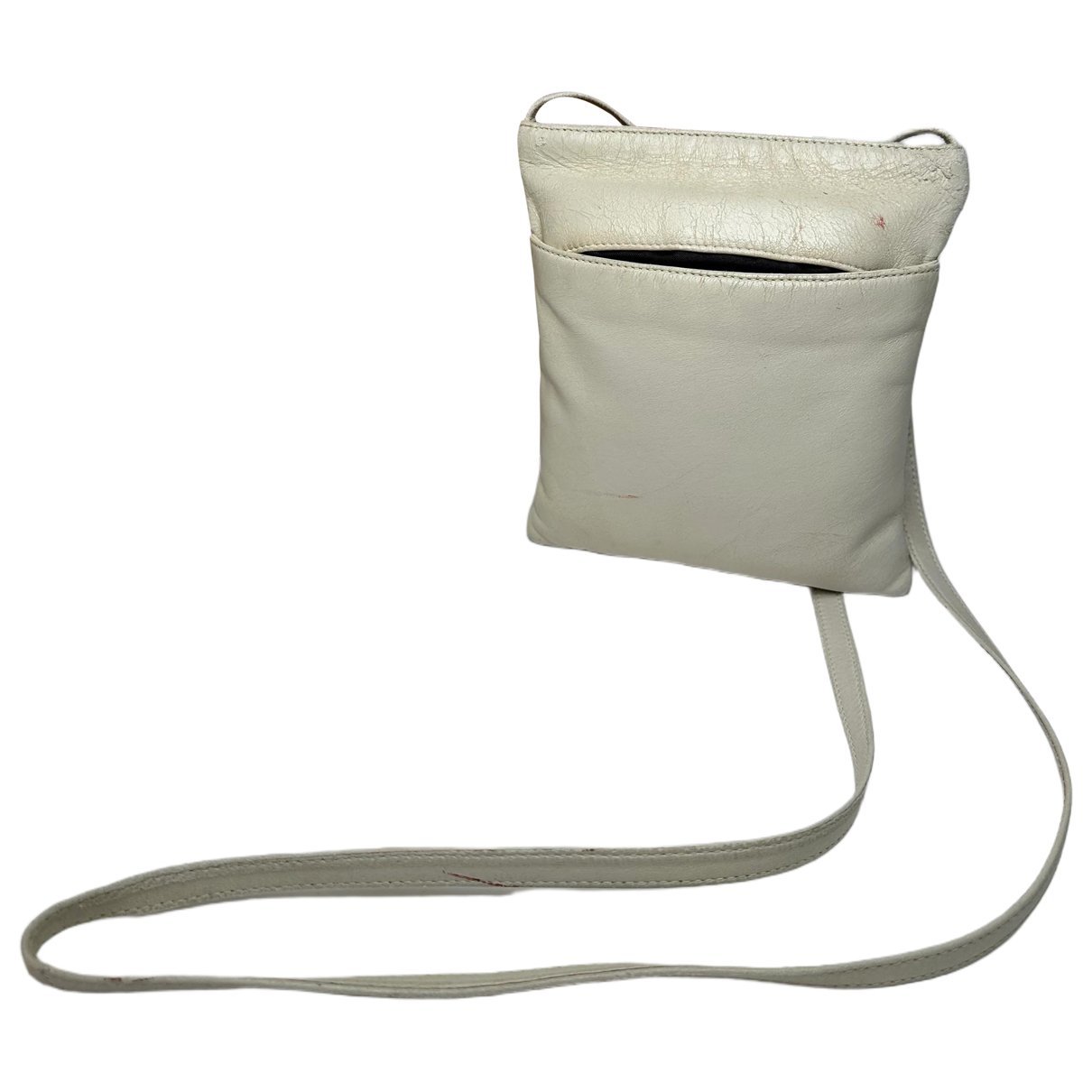 Puzzle leather crossbody bag